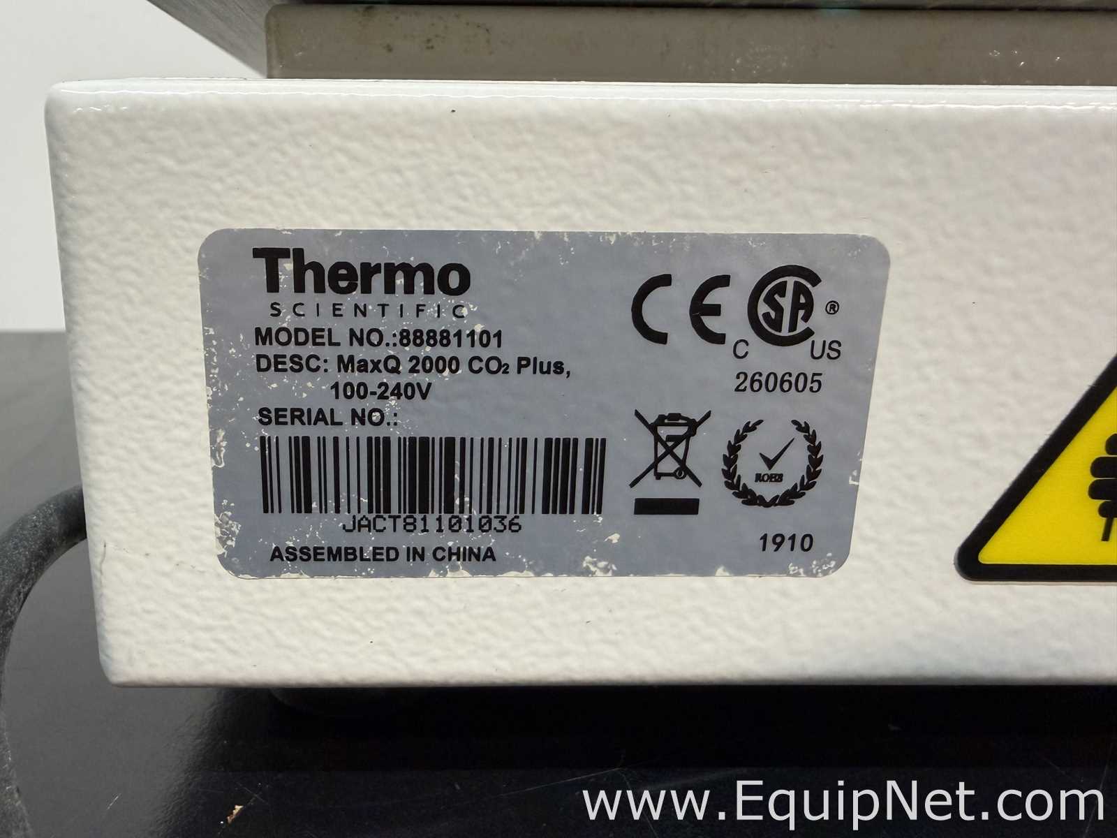 Thermo Scientific 88881101 MaxQ 2000 CO2 Plus Benchtop Orbital Shaker