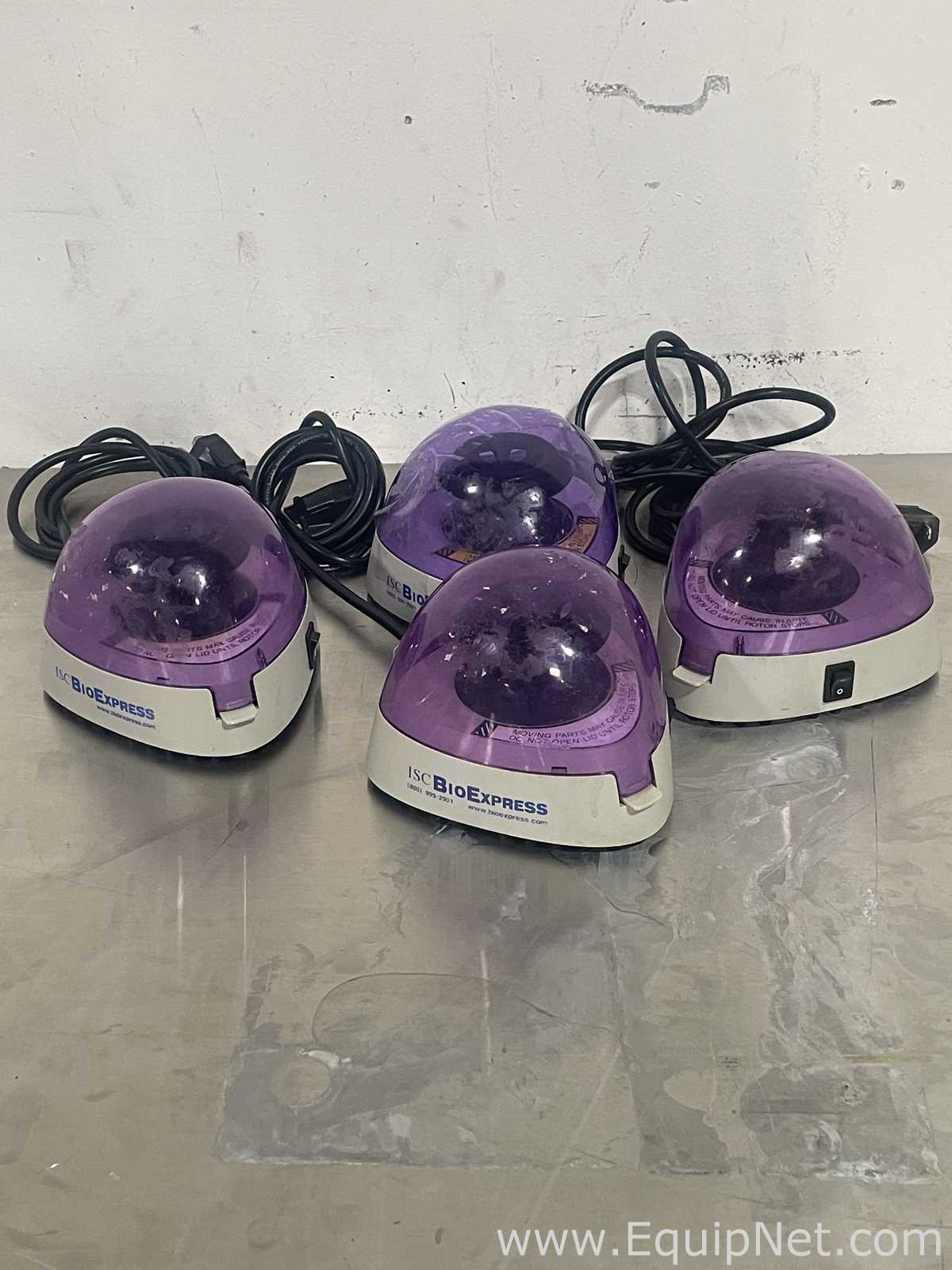 Lot of 4 ISC Bioexpress C1301P-ISC Laboratory Centrifuge