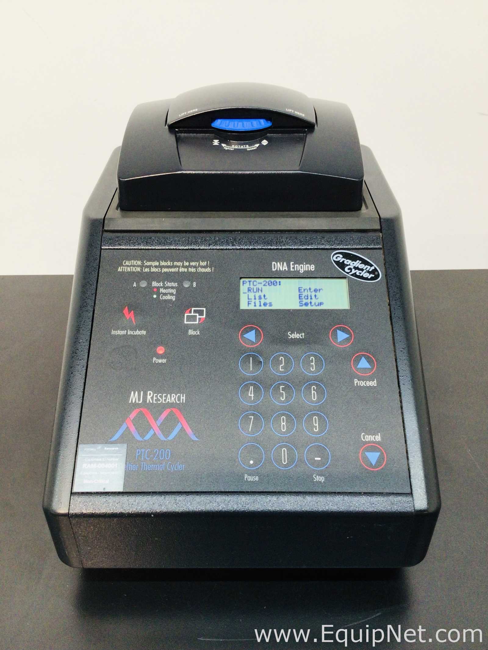 PCR e Termociclador MJ Research PTC-200