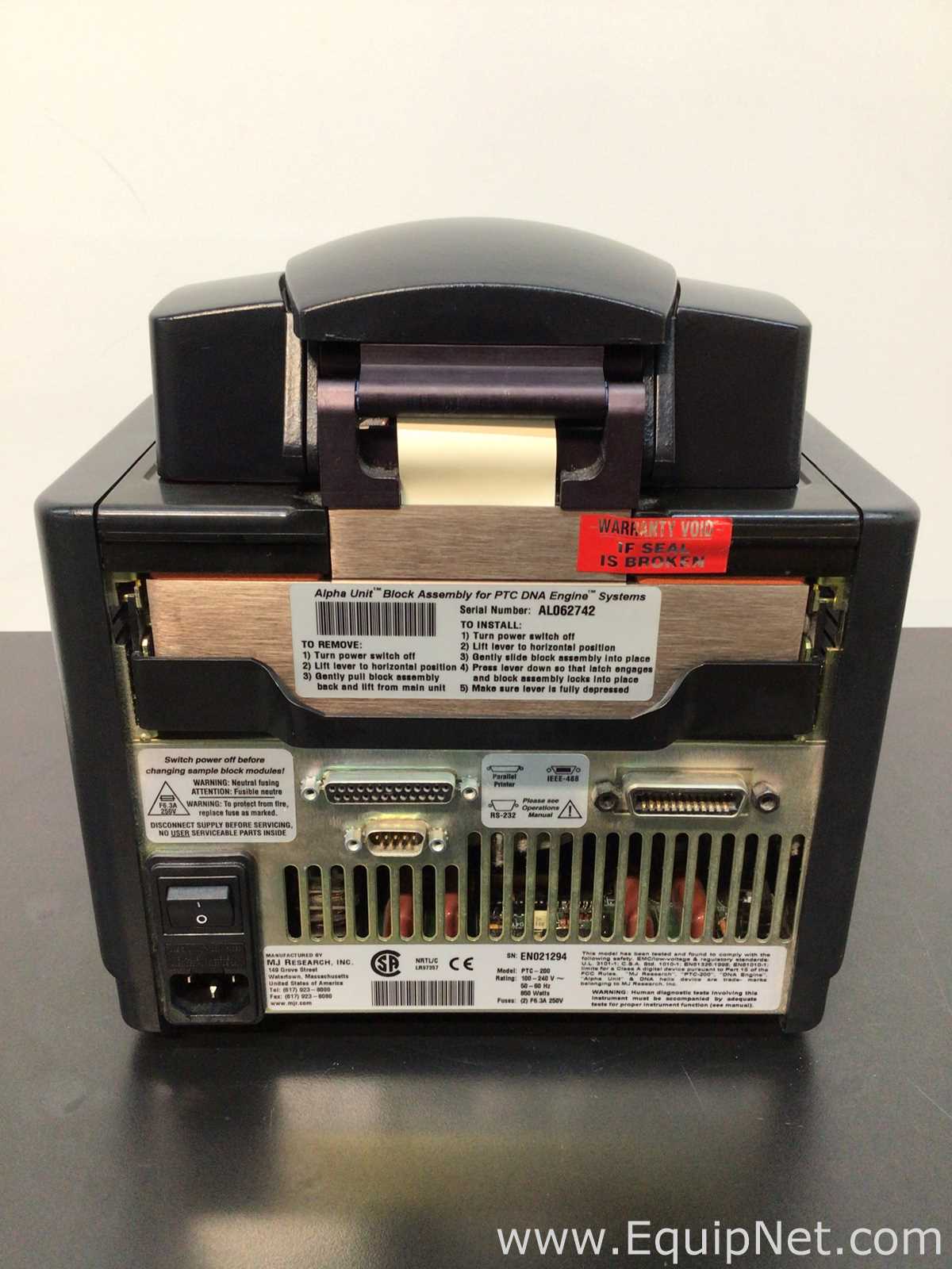 PCR e Termociclador MJ Research PTC-200