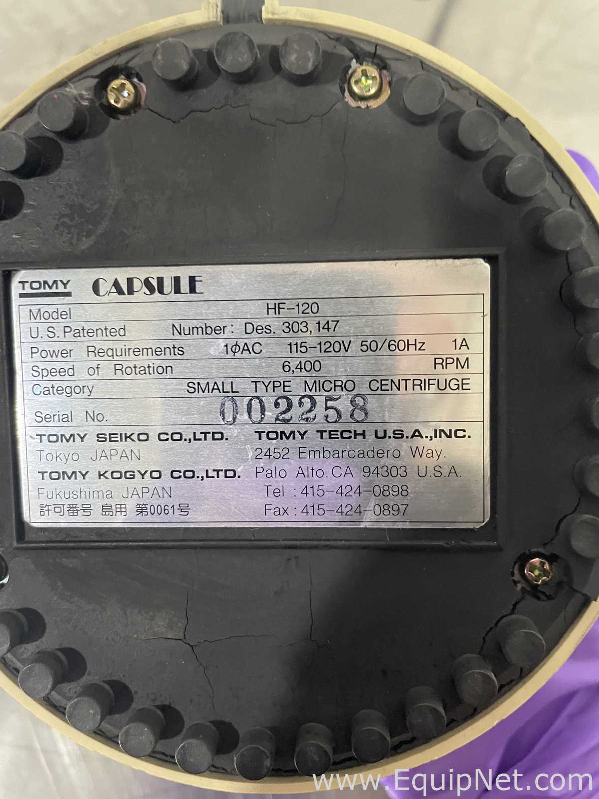 Lot of 6 Various Mini Centrifuges