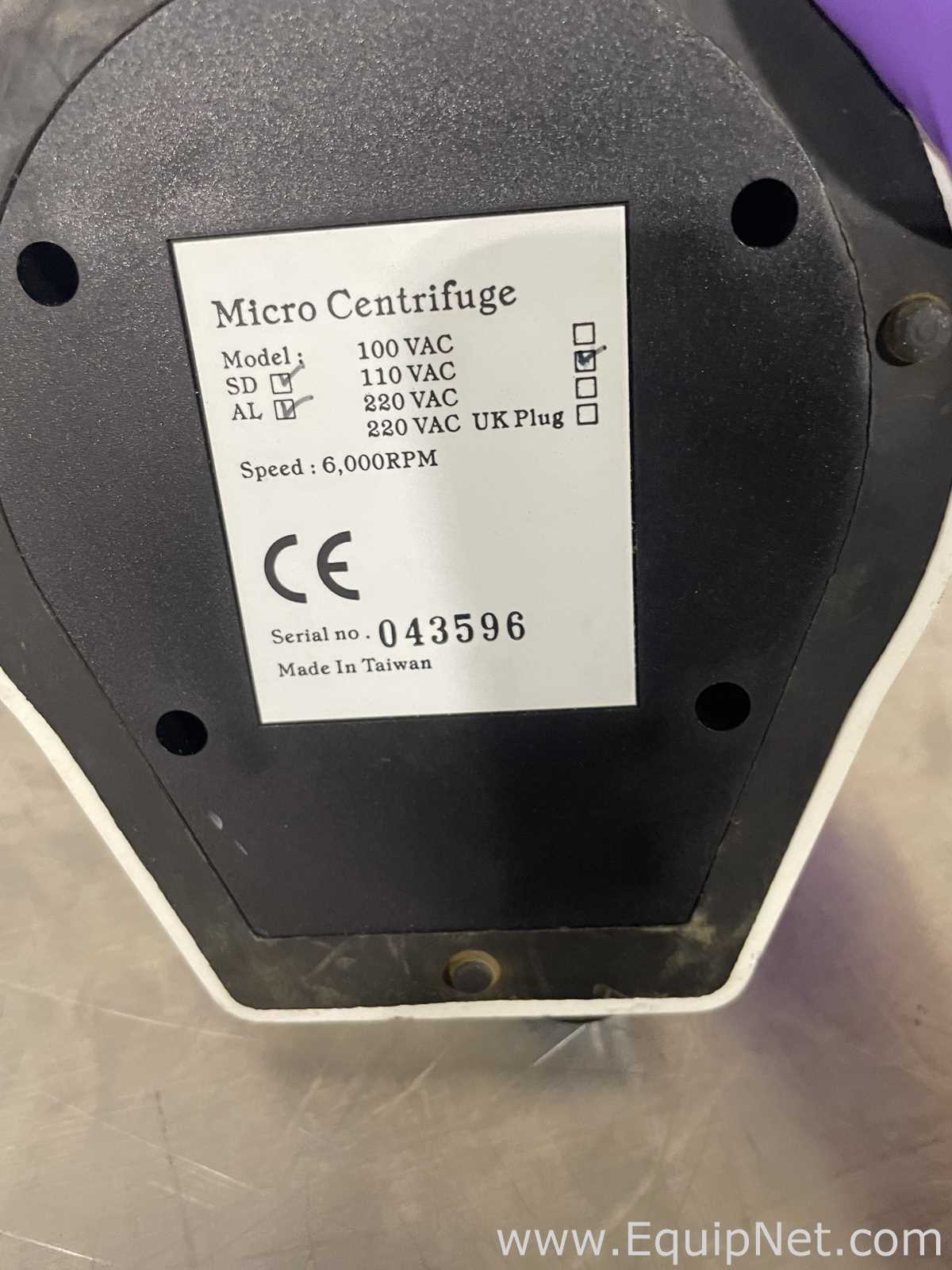 Lot of 6 Various Mini Centrifuges
