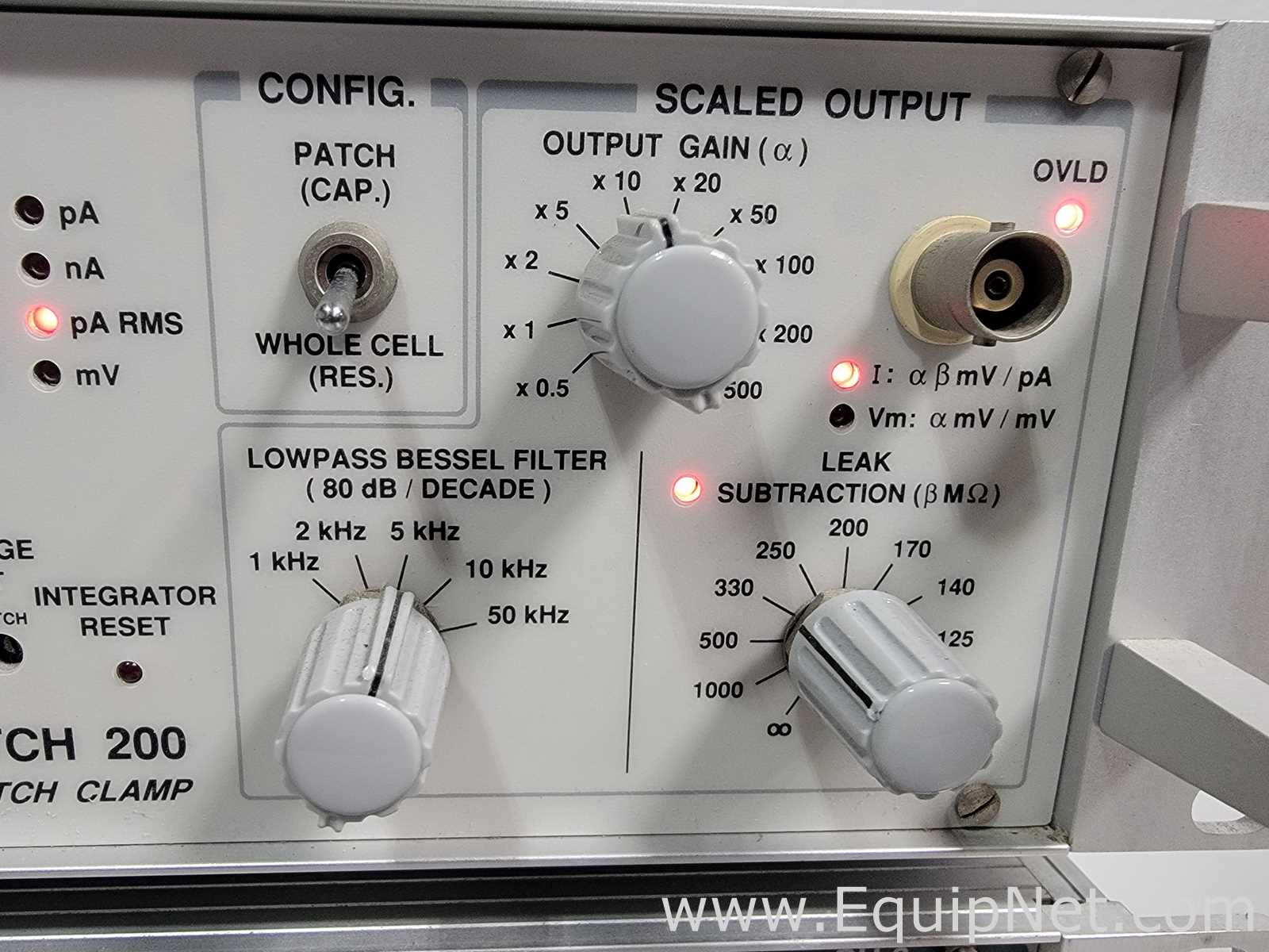 Equipamento de Teste de Sinal Axon Instruments CyberAmp 380