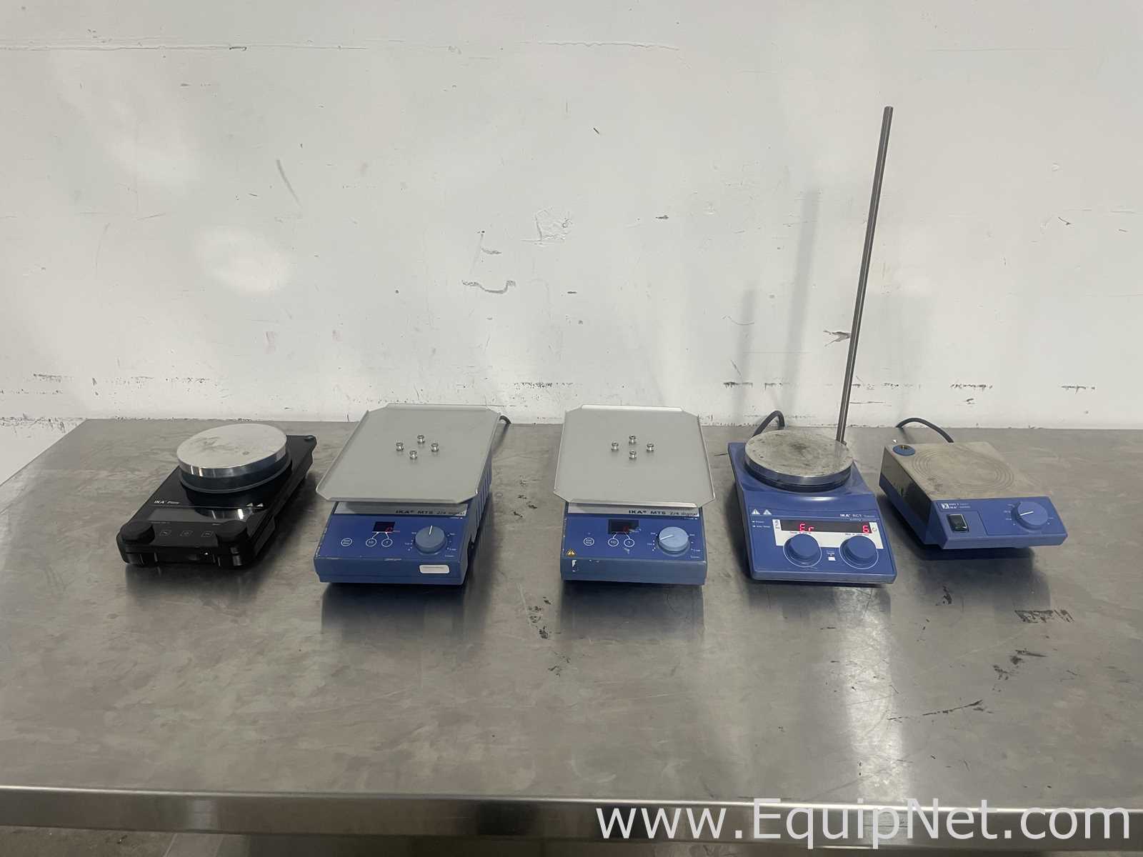 Lot of 5 Various Digital Stirrer Hot Plates