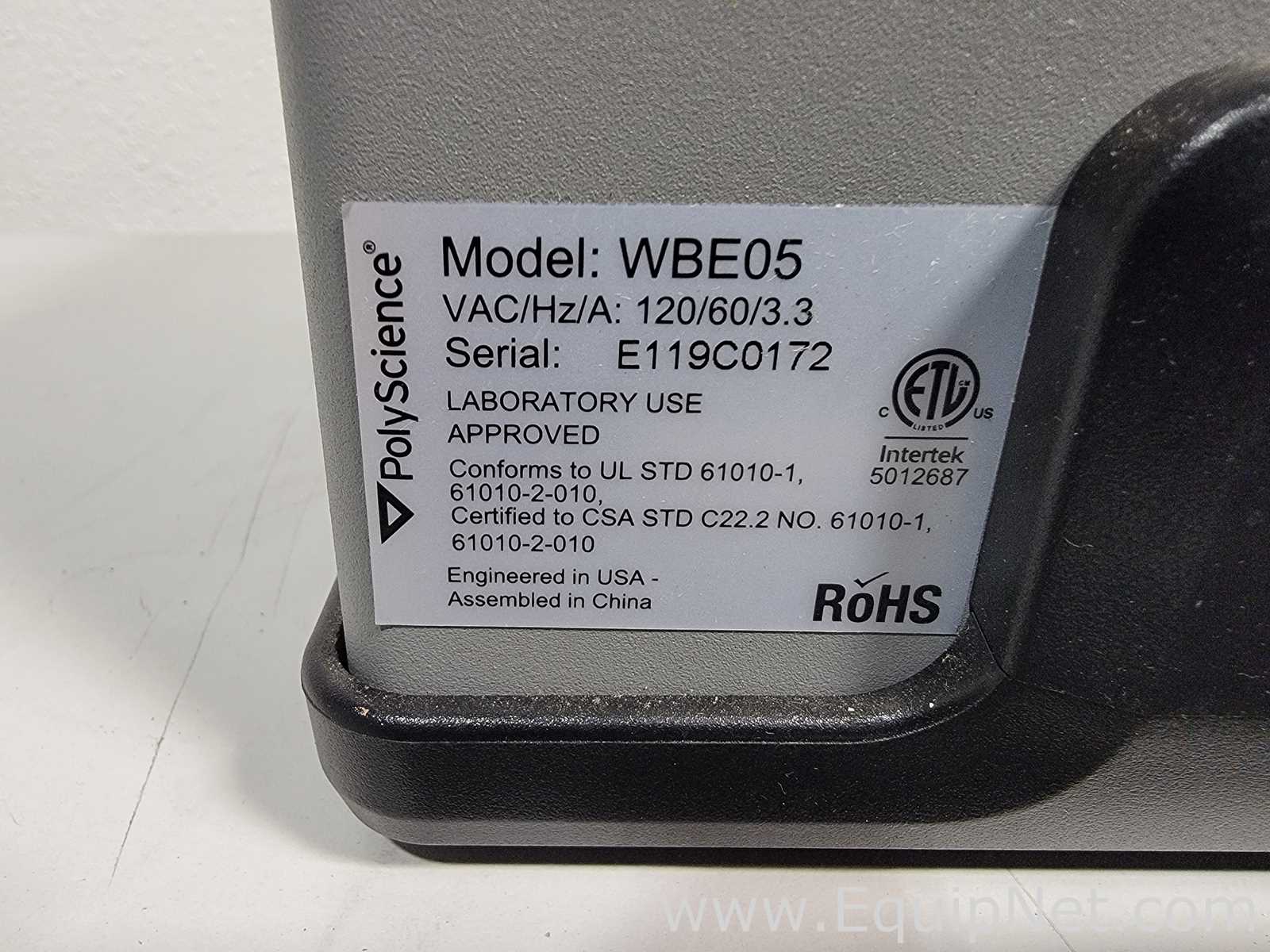 Banho Maria e Circulador Polyscience WBE05