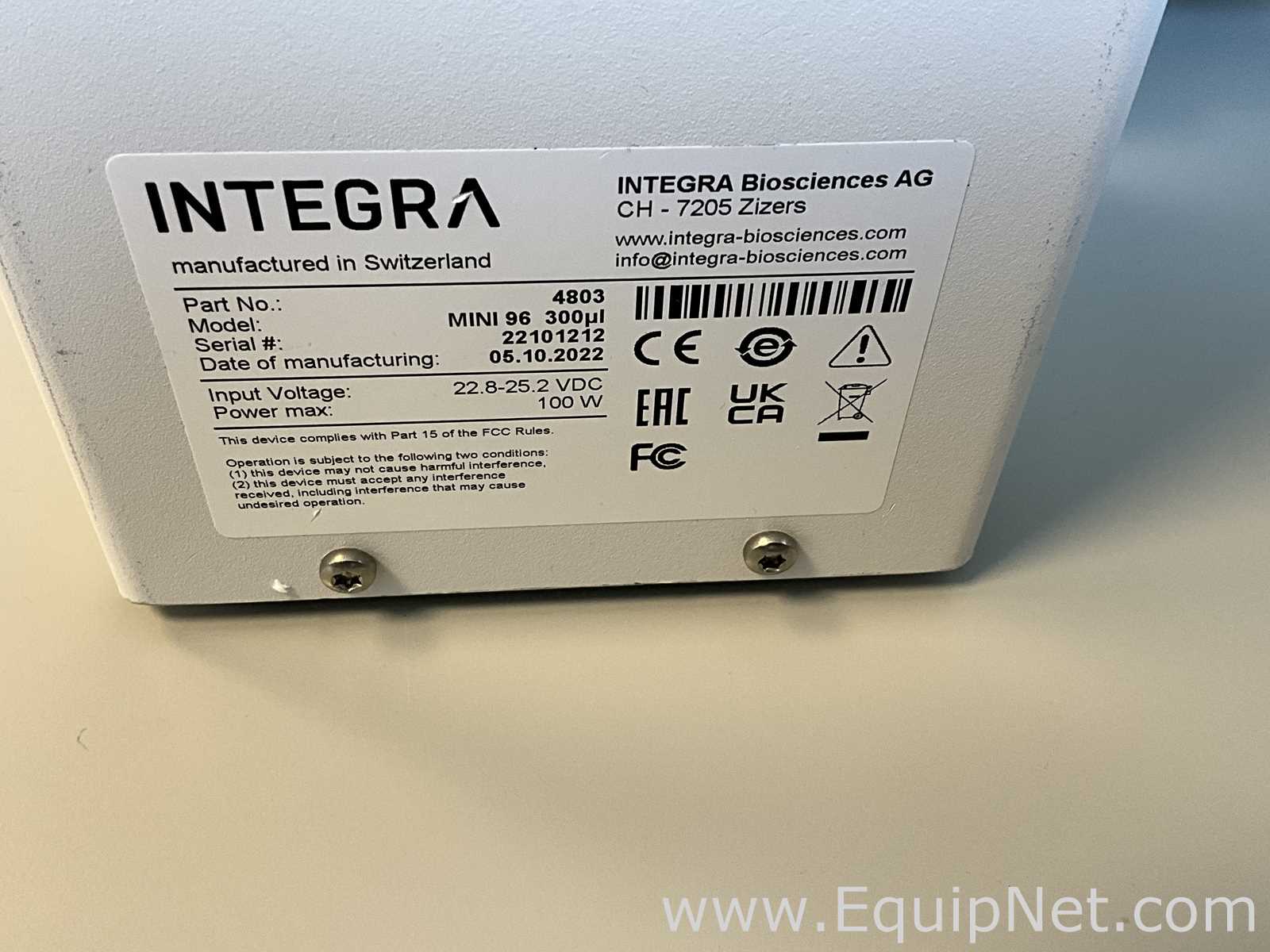 Integra Biosciences AG MINI 96 300uL Pipette