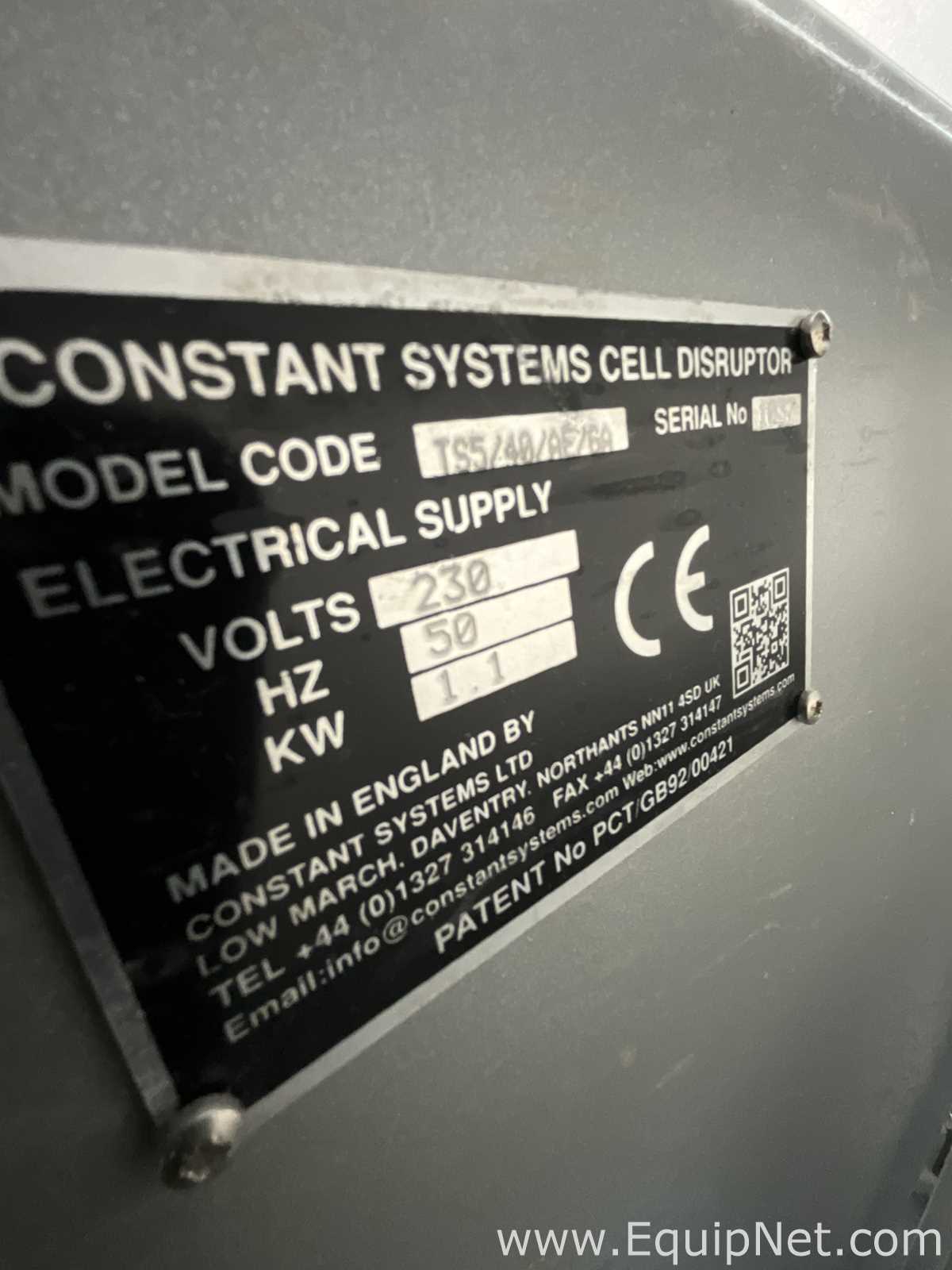 Constant Systems Ltd TS5/40/AE/6A Cell Disruptor with Chiller