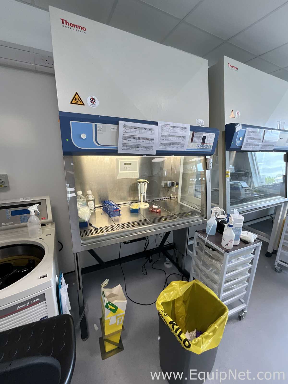 Thermo Scientific Herasafe KS 12 Height Adjustable Class II Biological Safety Cabinet