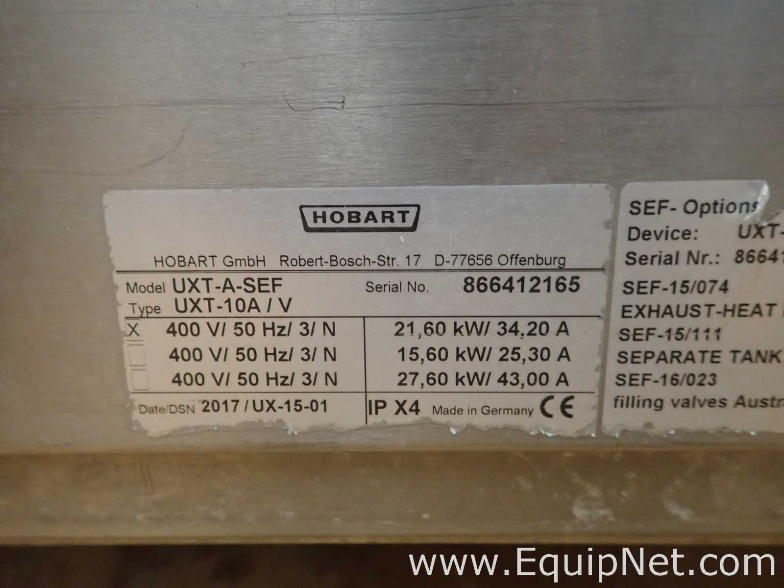 Hobart UXT-A-SEF High Capacity PROFI UXT Front Loading Utensil Washer
