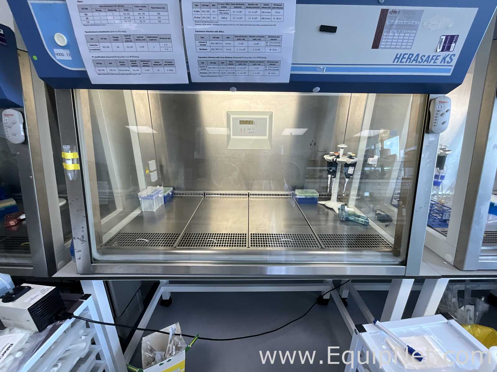 Thermo Scientific Herasafe KS 12 Bench Top Class II Biological Safety Cabinet