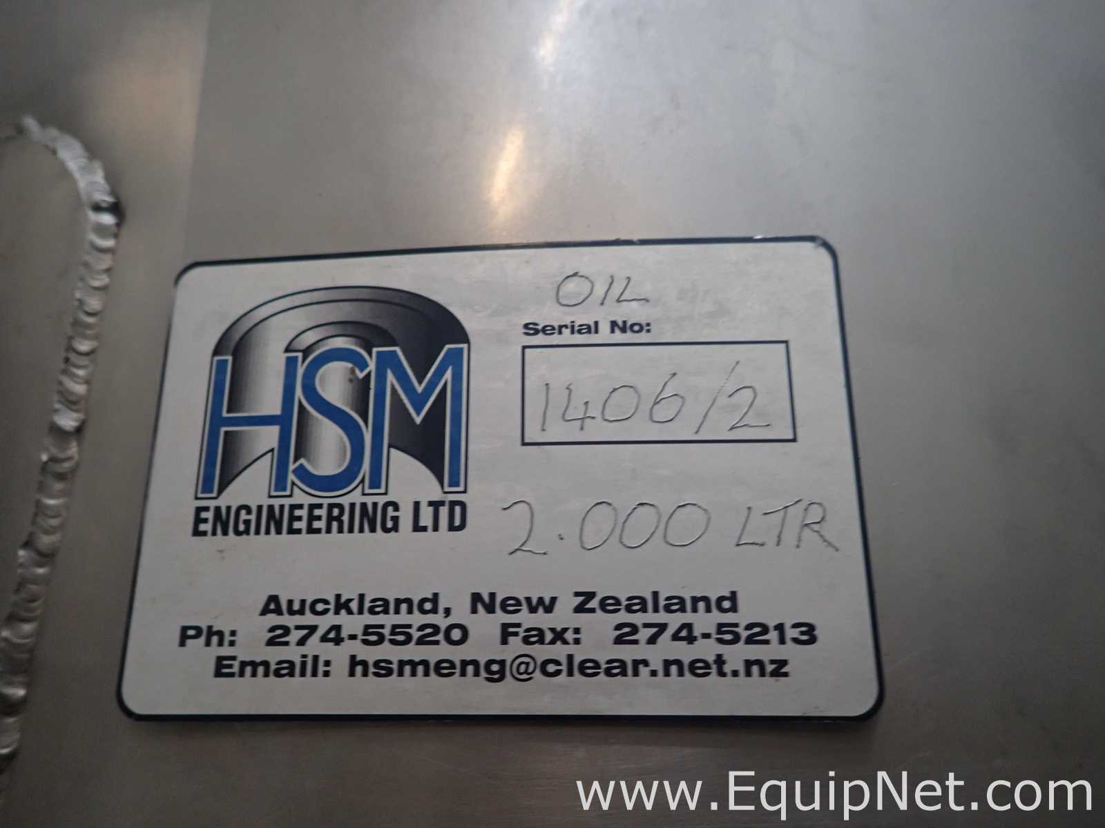 Tanque Acero inoxidable HSM Engineering Ltd 