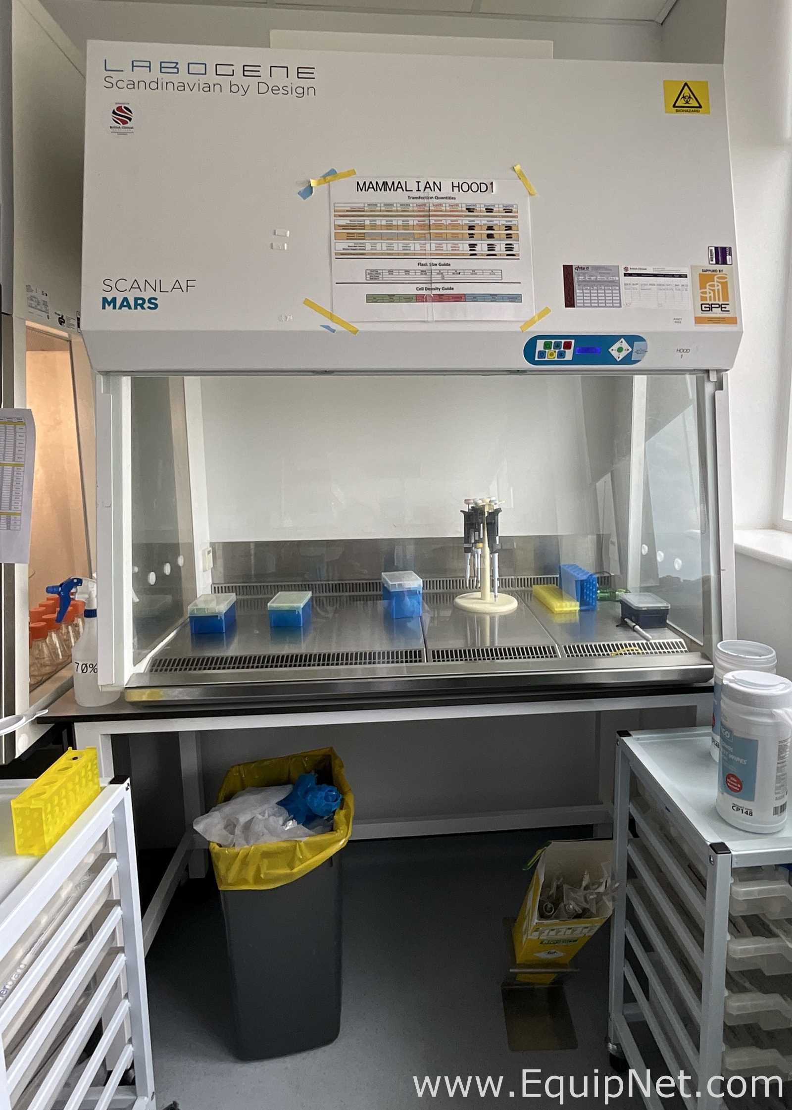 Cabina de Seguridad Biológica Labogene Mars 1200 MSC Class II