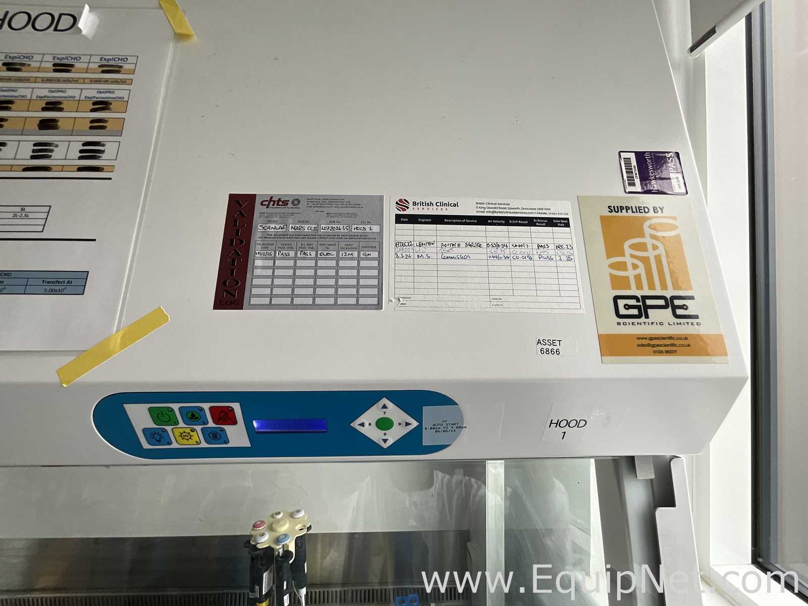 Cabina de Seguridad Biológica Labogene Mars 1200 MSC Class II