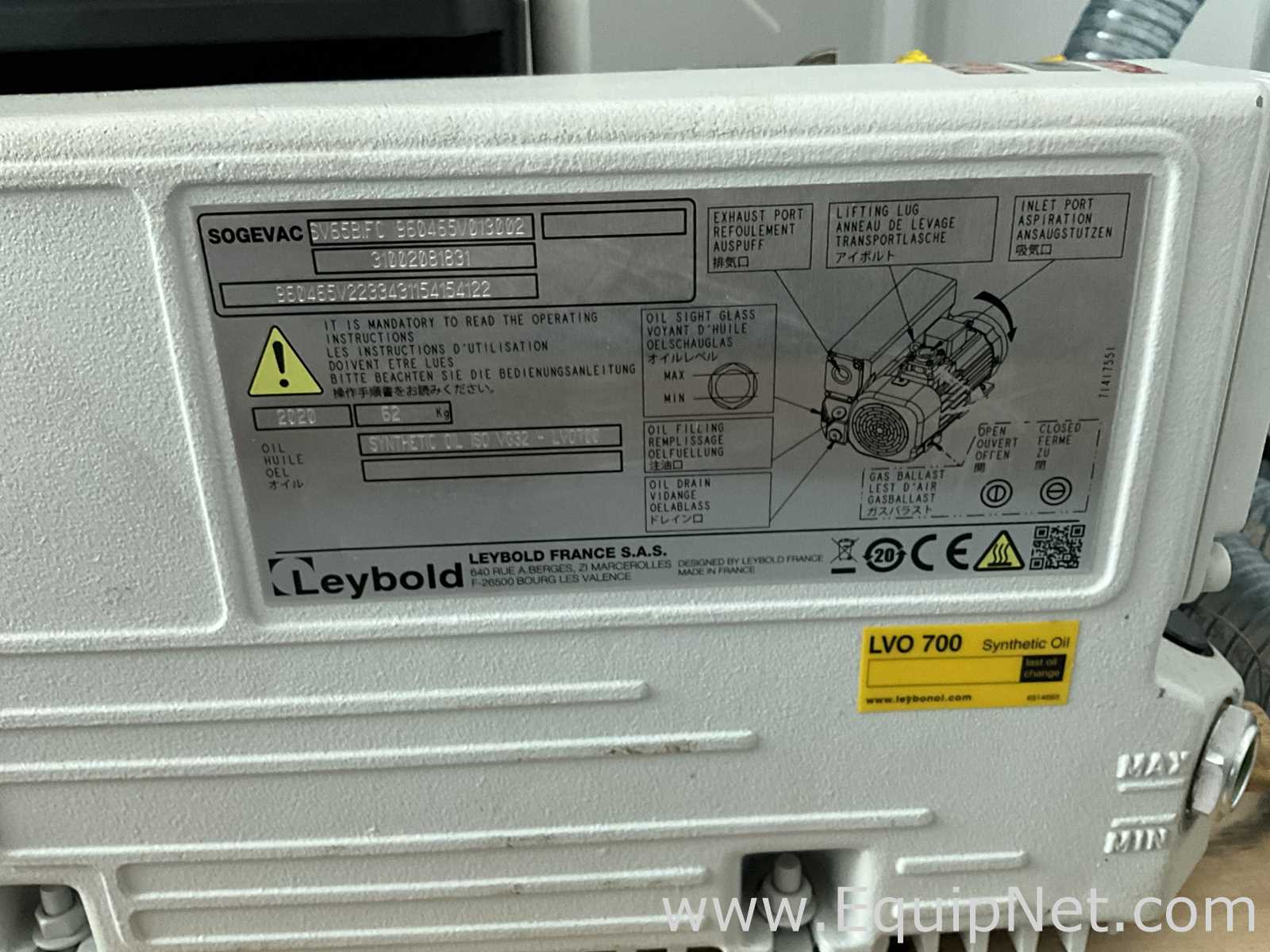 Sogevac SV 40/65 BIFC Vacuum Pump