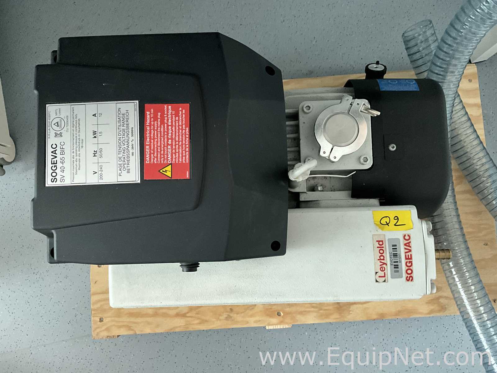 Sogevac SV 40/65 BIFC Vacuum Pump