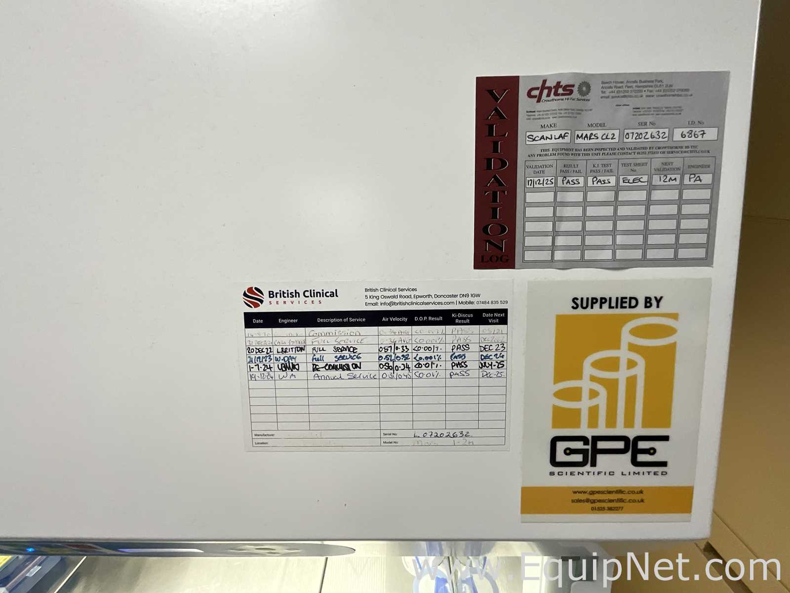 Labogene Mars 1200 MSC Class II Biological Safety Cabinet