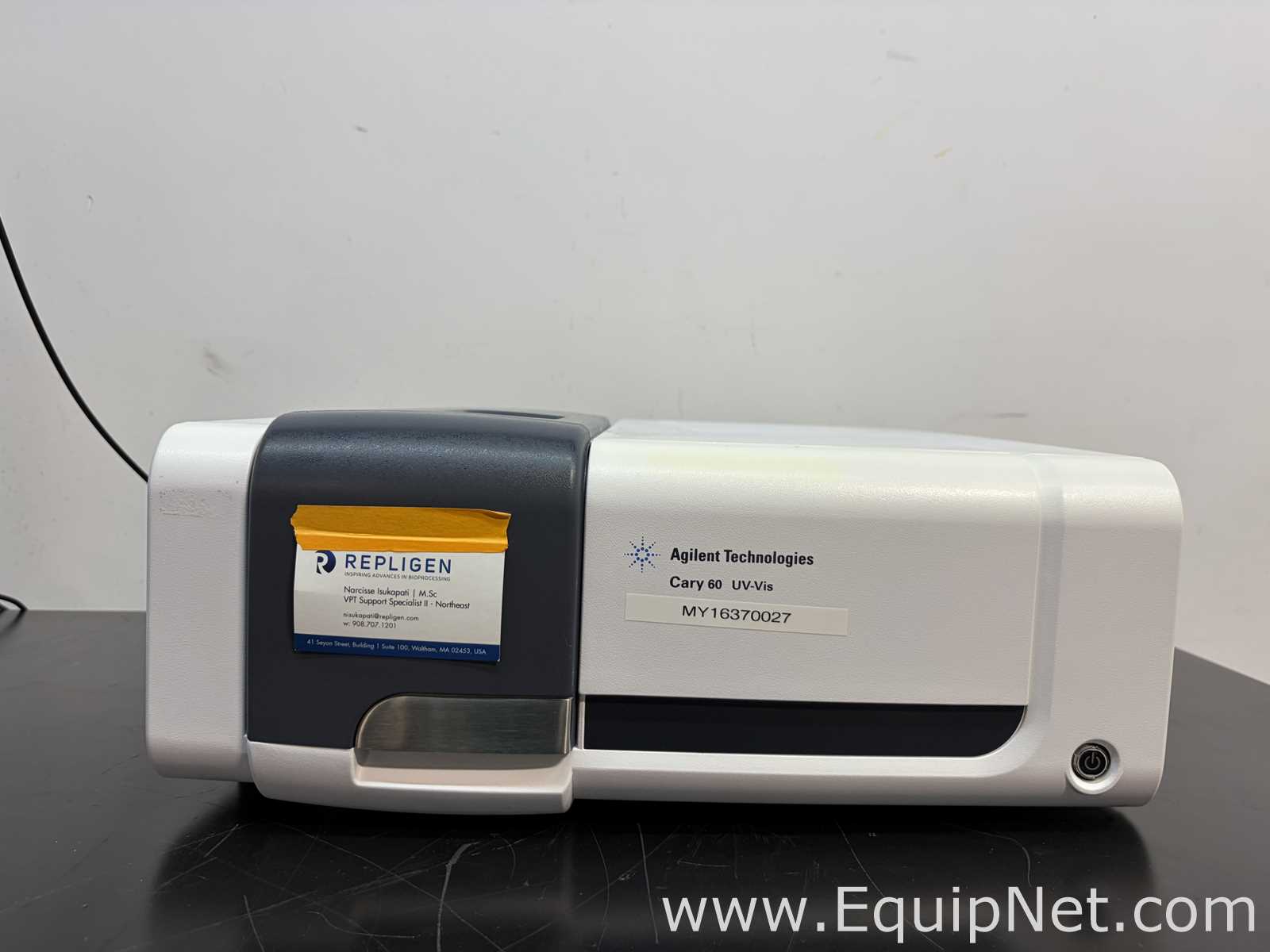 Agilent G6860A Cary 60 UV Vis Spectrophotometer with SoloVPE Spectroscopy