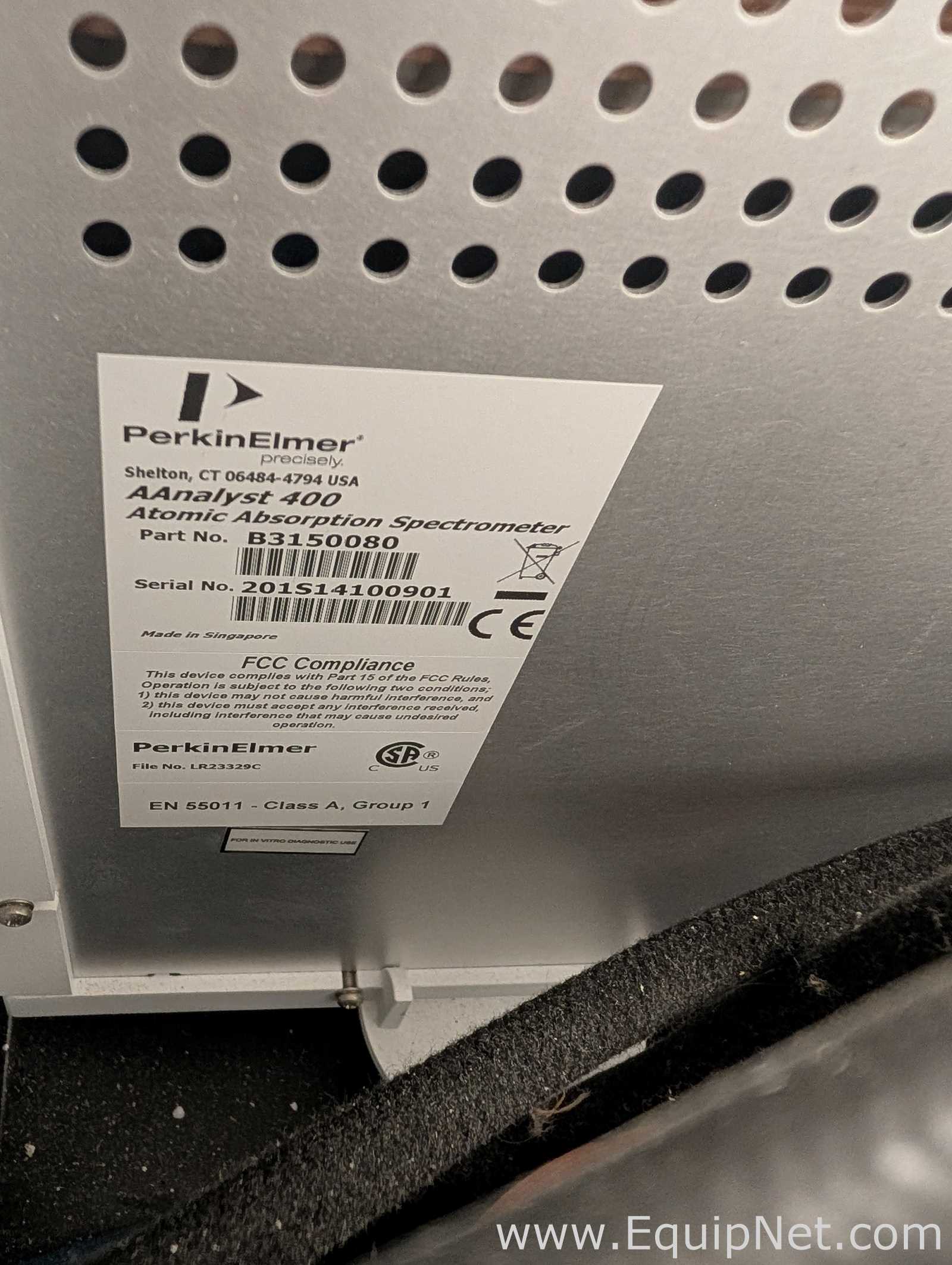 PerkinElmer AAnalyst 400 Atomic Absorption Spectrometer