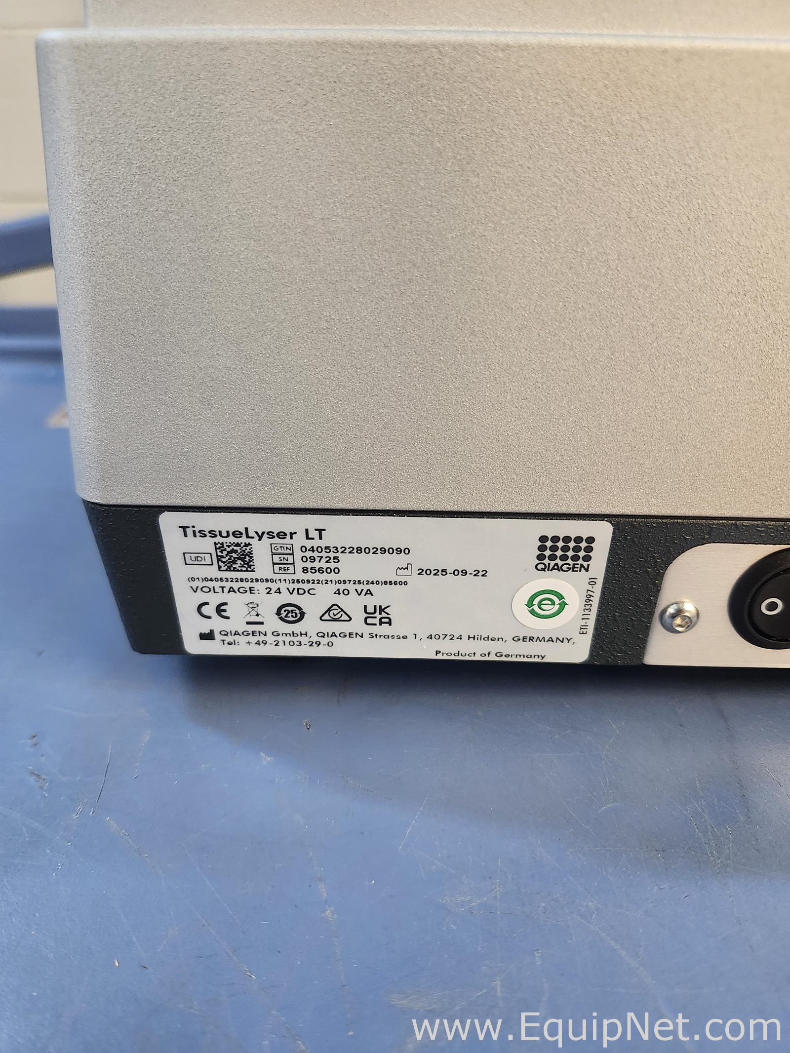 Unused Qiagen TissueLyser LT Bead Mill Tissue Homogenizer