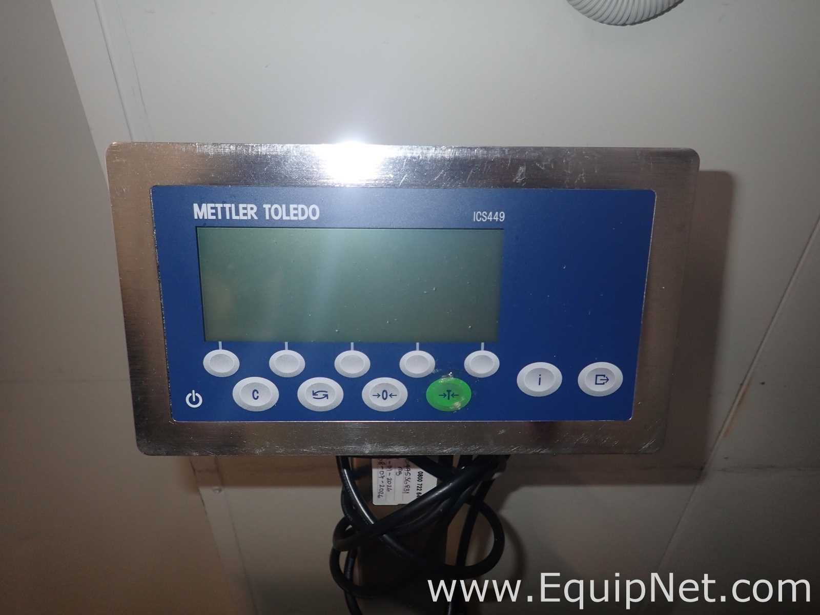Mettler Toledo 20kg Scale with Mettler Toledo ICS449 Indicator