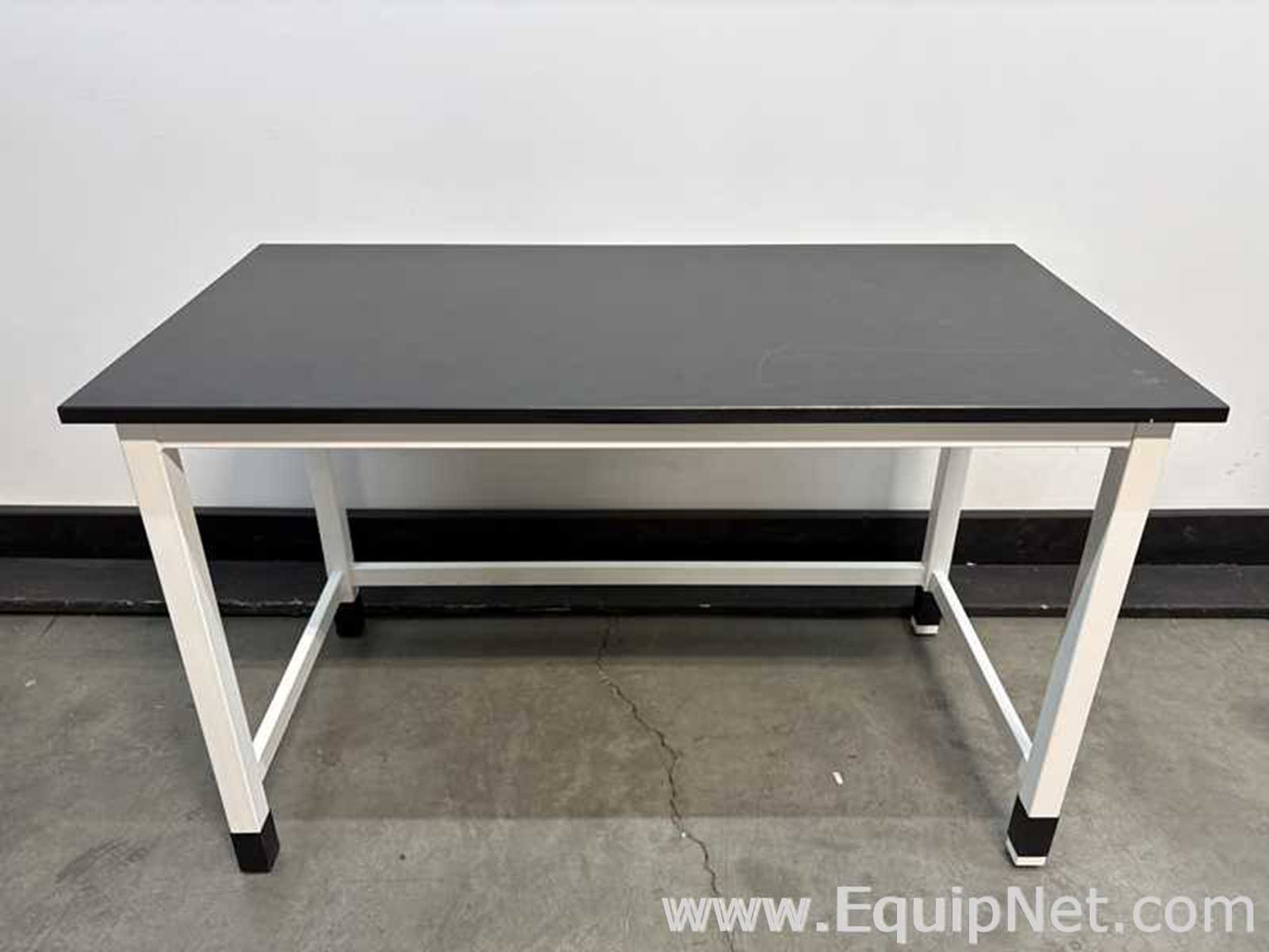 Lot of 5 Five Foot Black Lab Benches