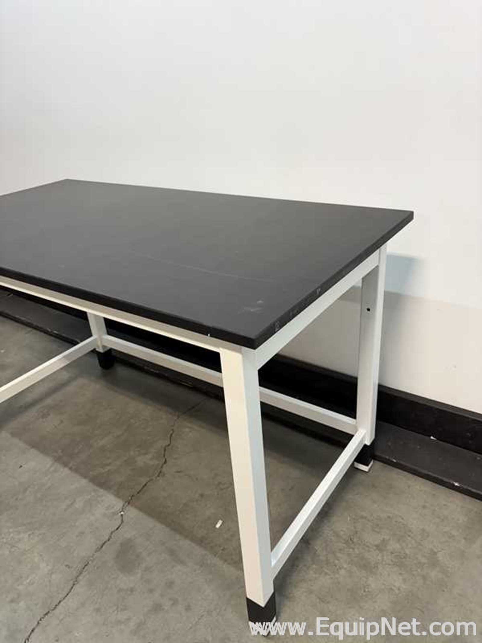 Lot of 5 Five Foot Black Lab Benches