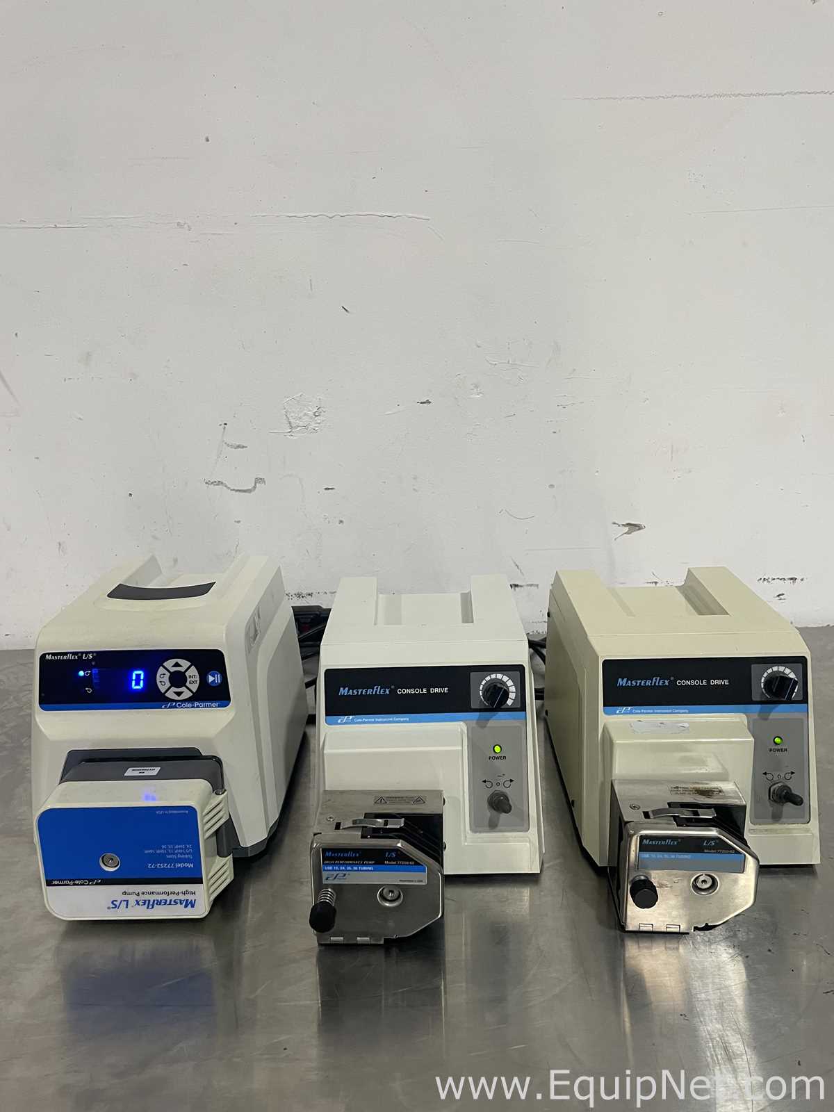 lote de  3 Bomba peristáltica Cole Parmer 