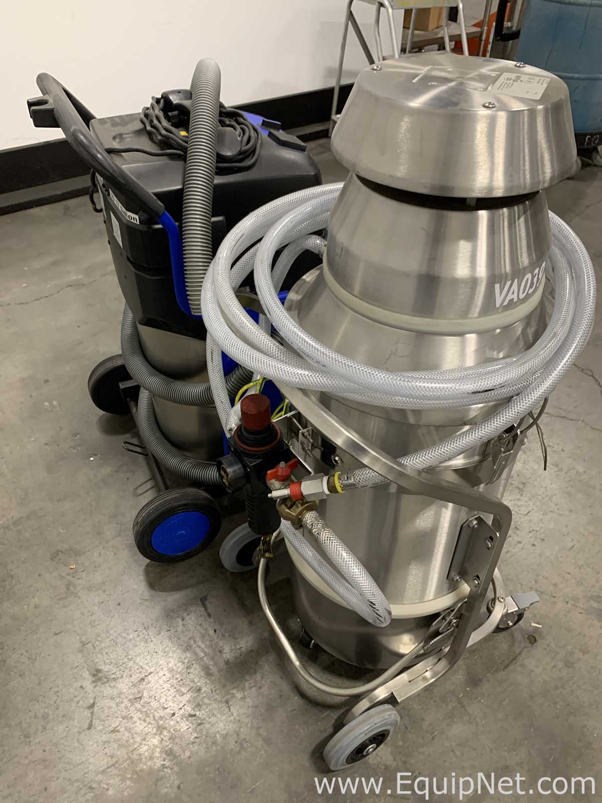 One Lot of Two Mobile Dust Collectors - Vacuums