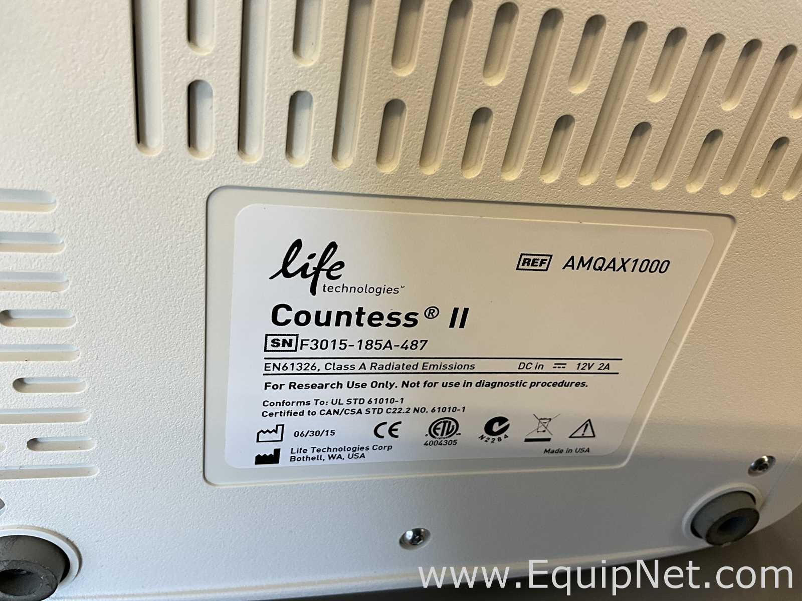 Life Technologies Countess II Automated Cell Counter