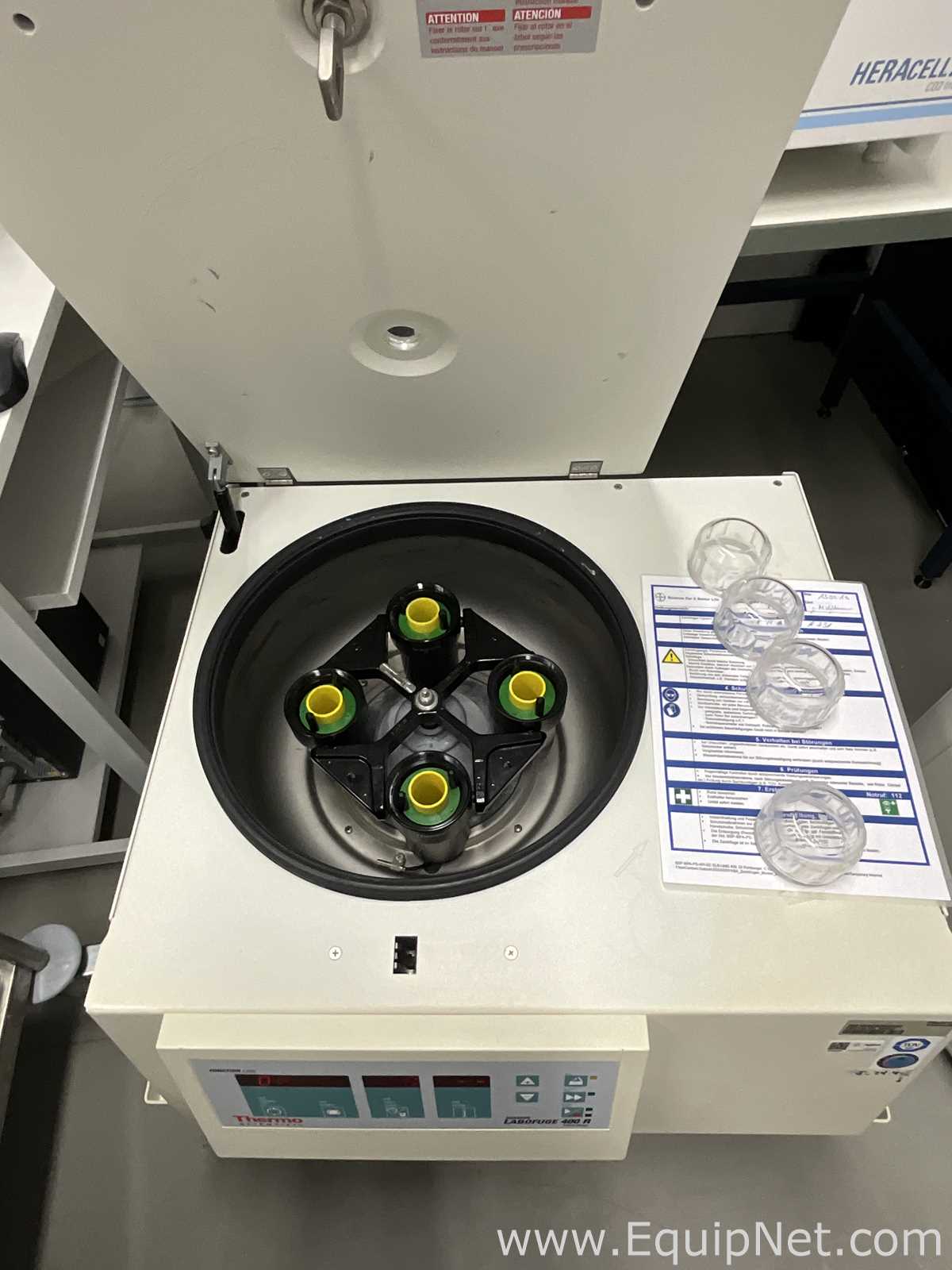 Thermo Scientific Heraeus Labofuge 400 R Laboratory Centrifuge