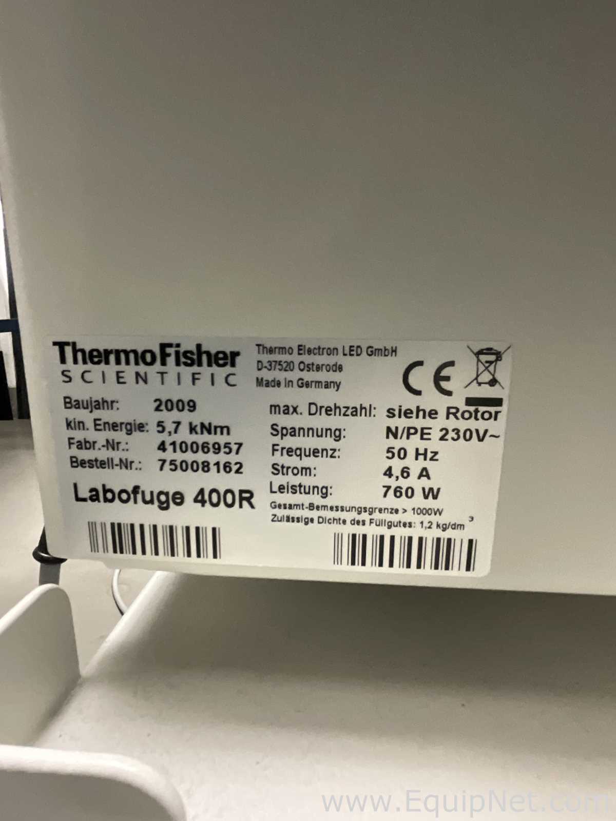 Thermo Scientific Heraeus Labofuge 400 R Laboratory Centrifuge