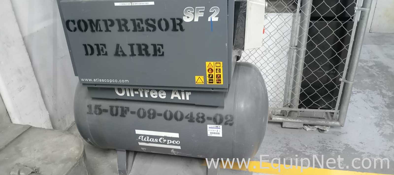 Compressor de Ar Atlas Copco SF2SKID1
