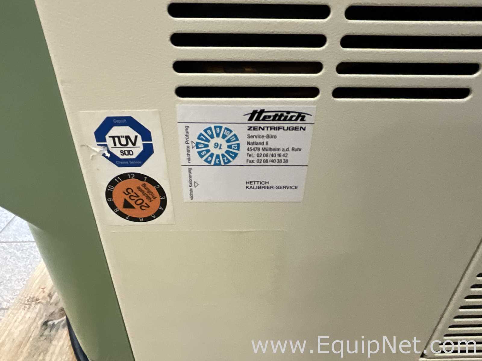 Centrífuga para Laboratórios Hettich Rotanta 460R