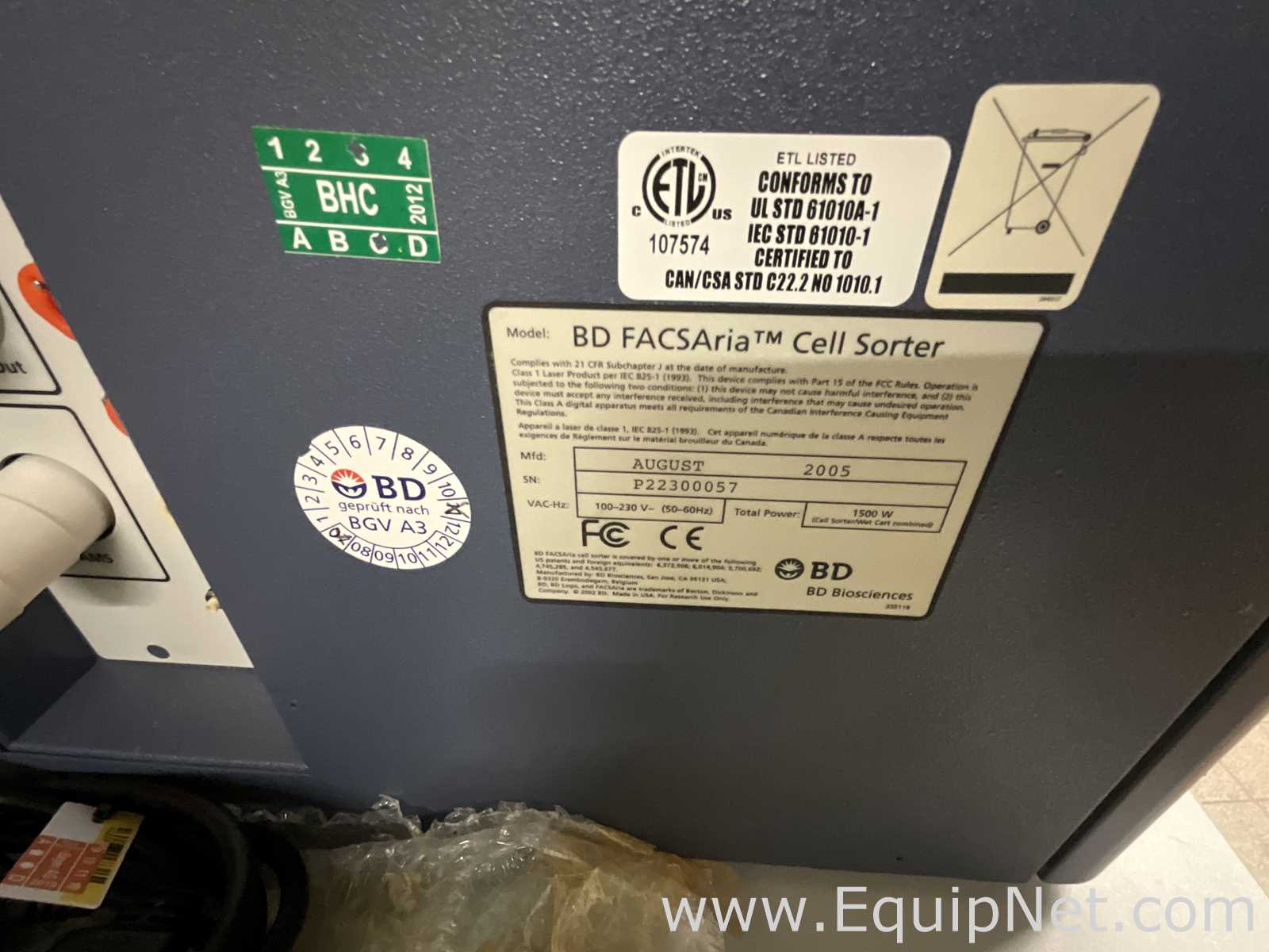 BD Biosciences BD FACSAria Ilu Cell Sorter