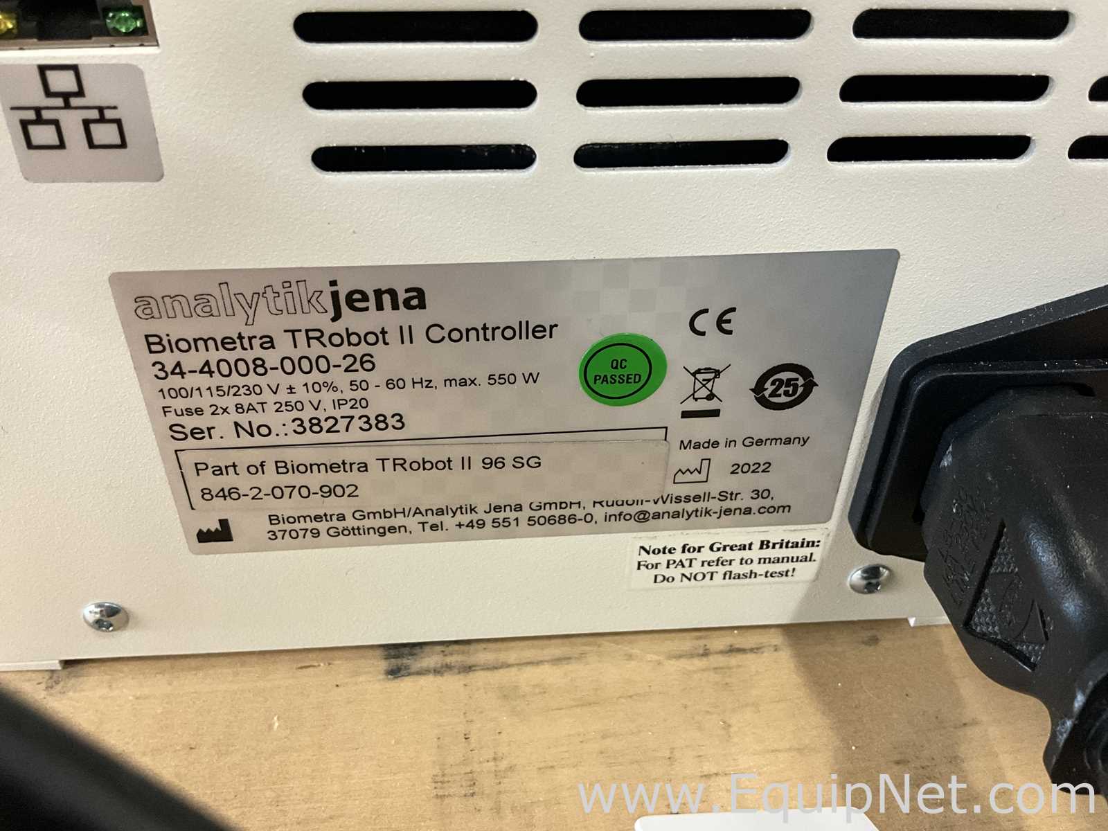 Analytik Jena GmbH Biometra TRobot II PCR Thermal Cycler with Controller