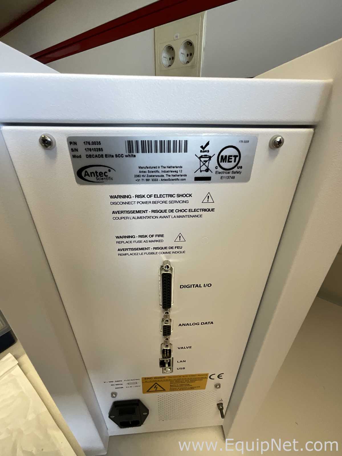 Unused Antec Scientific Decade Elite SCC White High-Sensitivity Electrochemical Detector