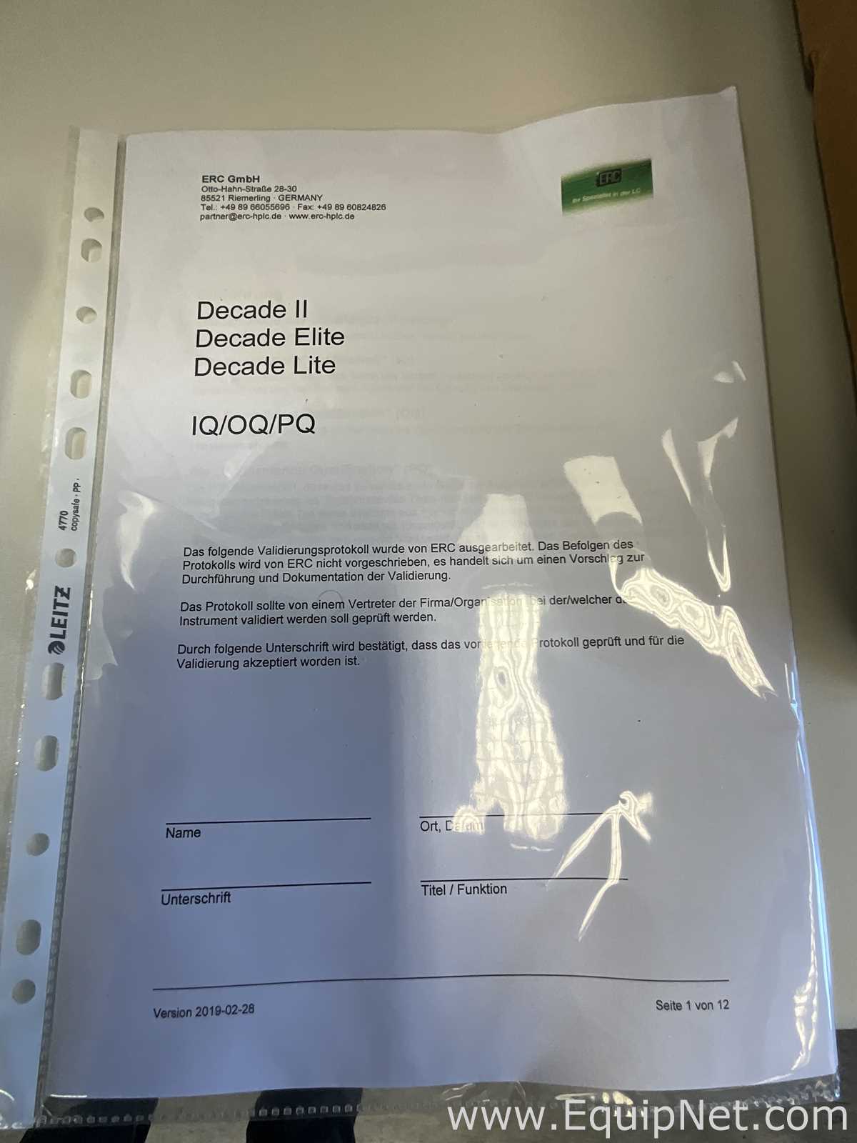 Unused Antec Scientific Decade Elite SCC White High-Sensitivity Electrochemical Detector