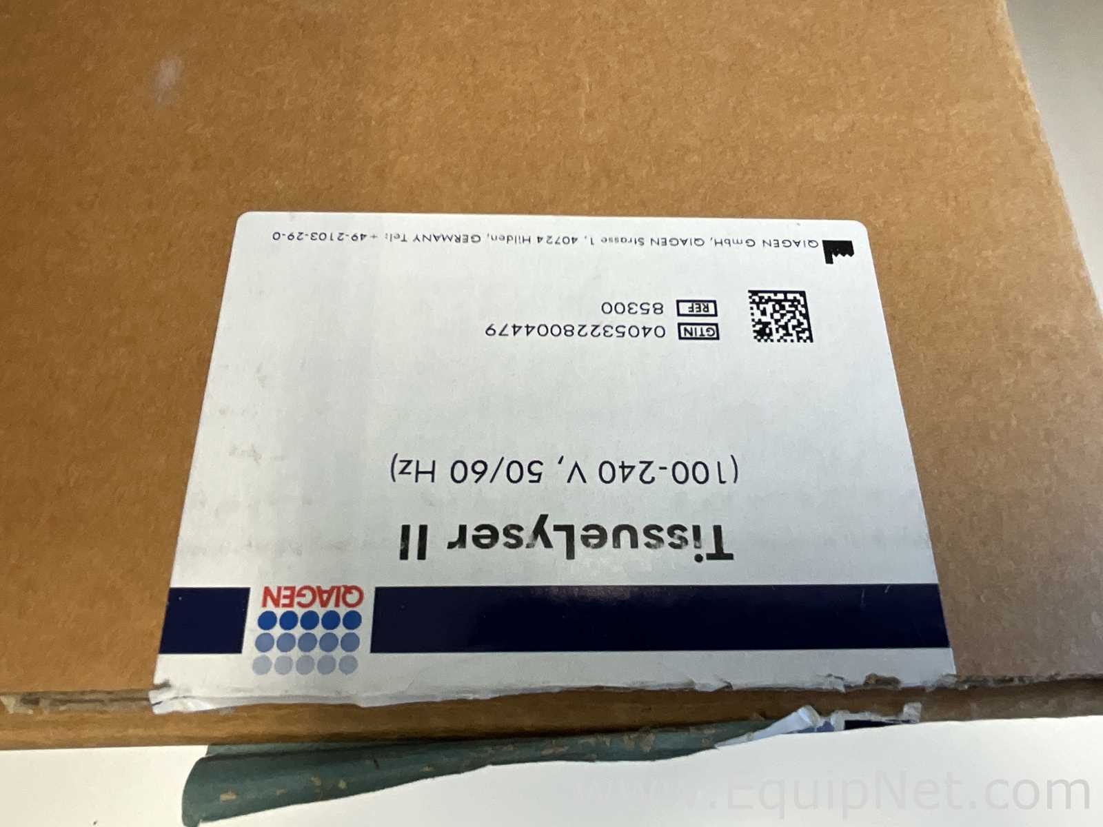 Procesador de Tejido Qiagen TissueLyser II. Sin usar