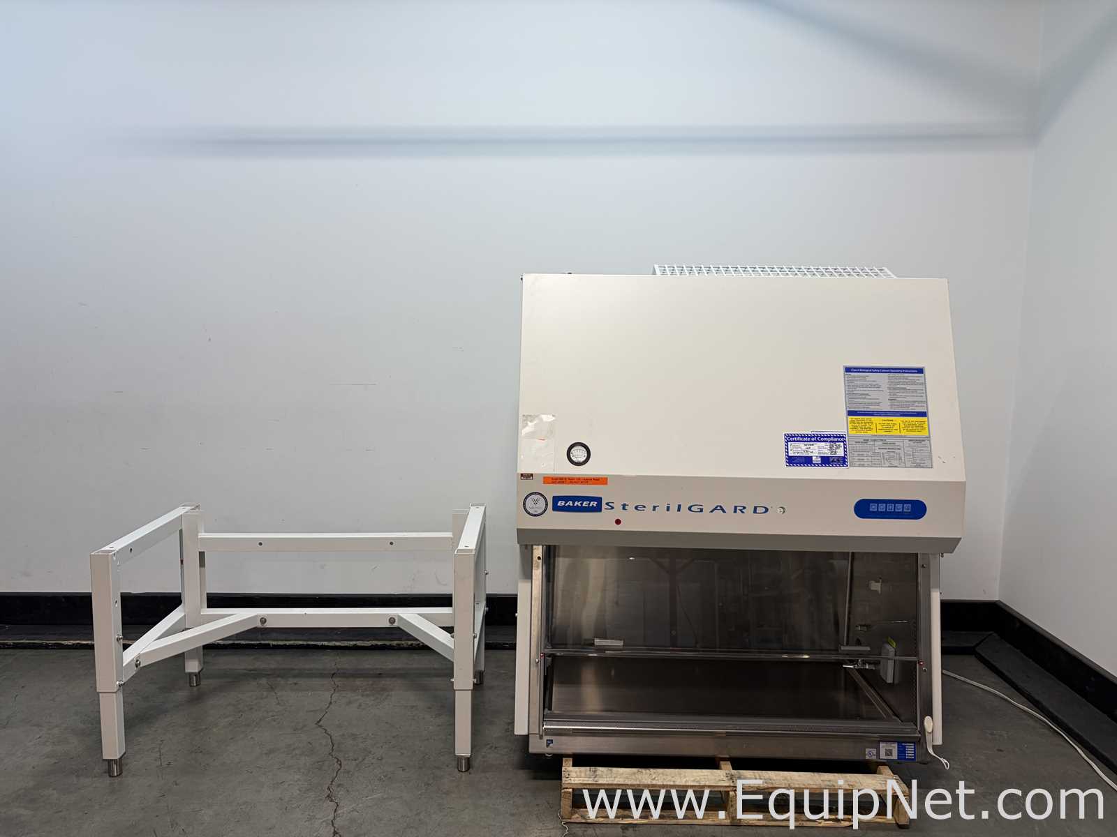 Baker SG404 SterilGARD E3 4 Foot Biological Safety Cabinet with Stand
