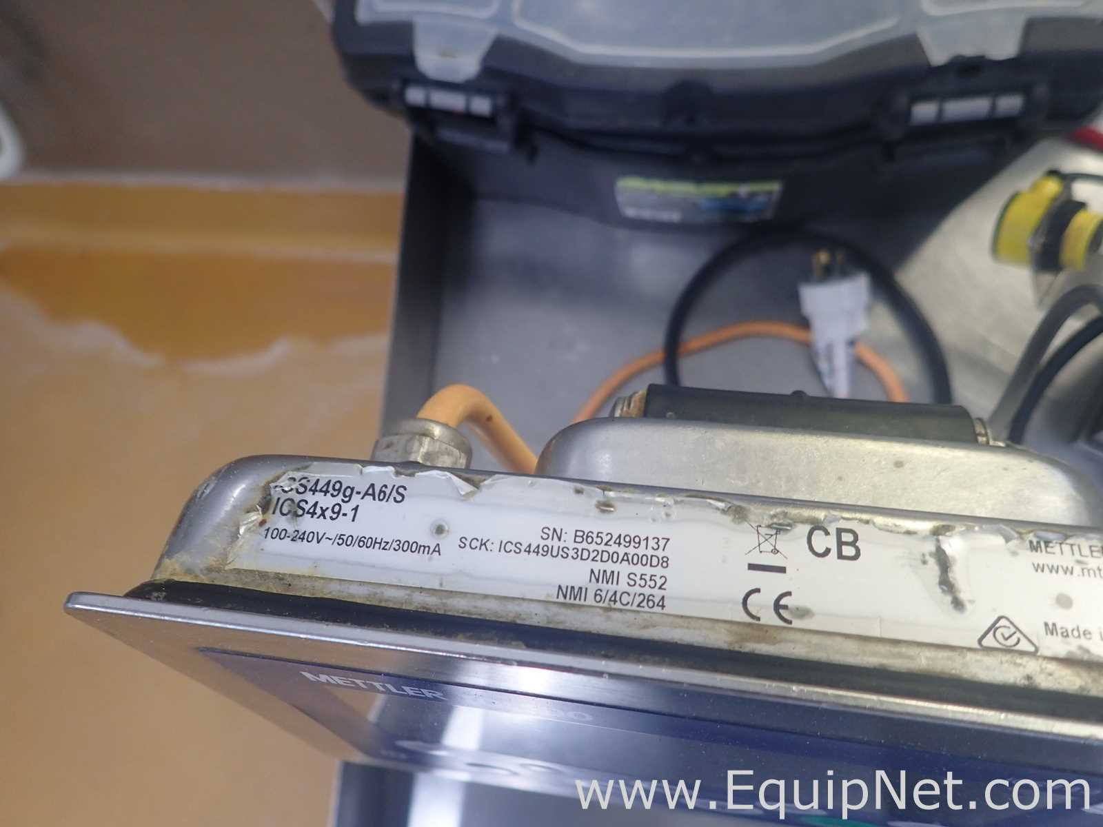 Mettler Toledo 20kg Scale with Mettler Toledo ICS449 Indicator