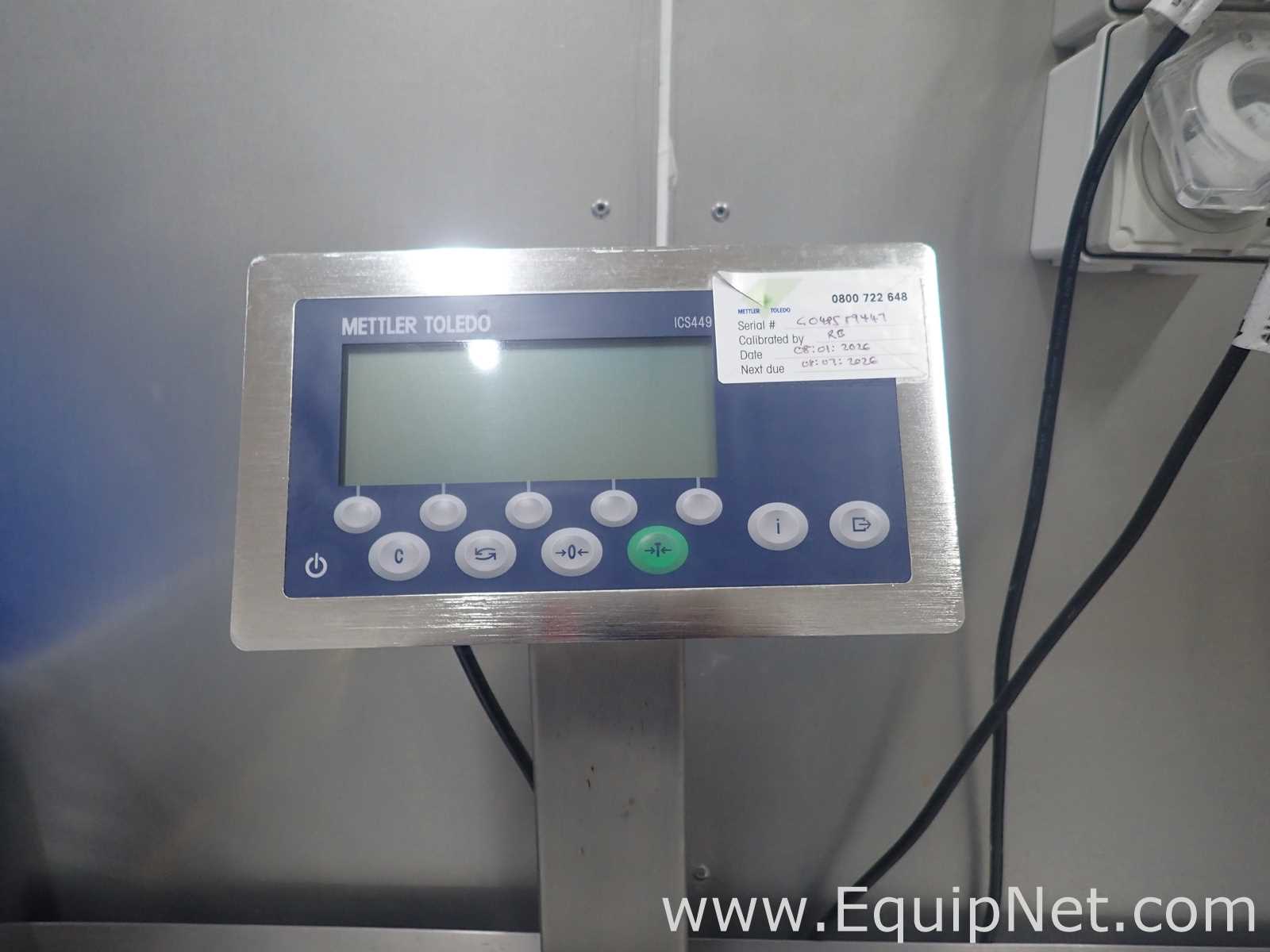 Mettler Toledo 20kg Scale with Mettler Toledo ICS449 Indicator