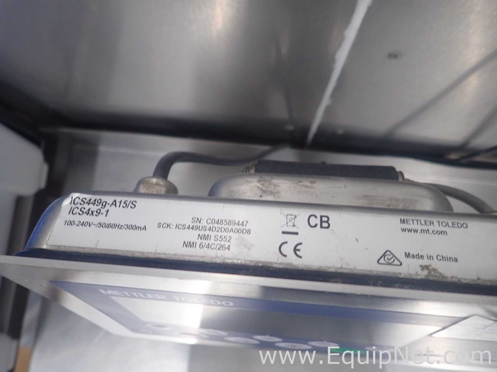 Mettler Toledo 20kg Scale with Mettler Toledo ICS449 Indicator