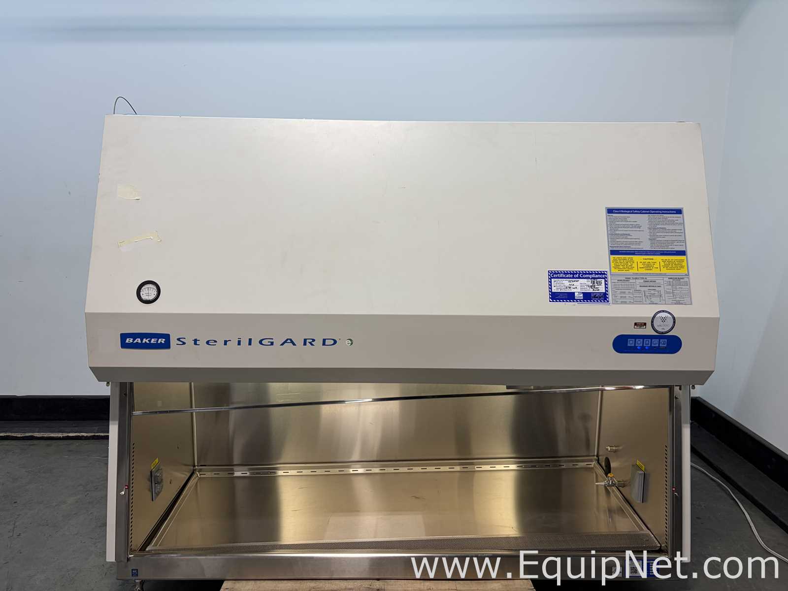 The Baker Company SG604 SterilGARD Class II Type A2 Biological Safety Cabinet with Stand