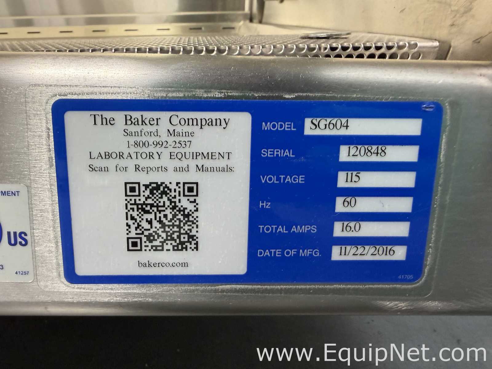 The Baker Company SG604 SterilGARD Class II Type A2 Biological Safety Cabinet with Stand