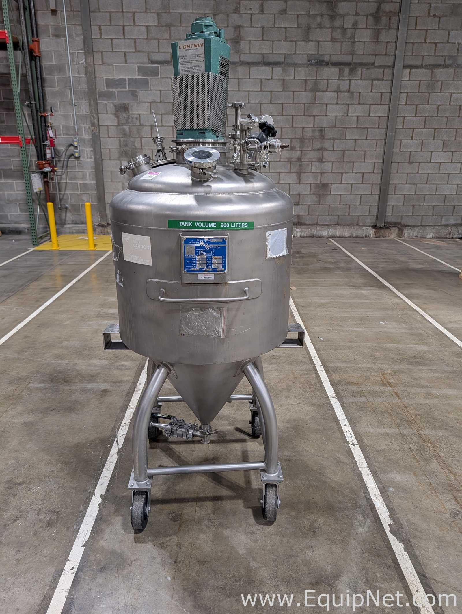 Tanque aço inox Mann Welding 