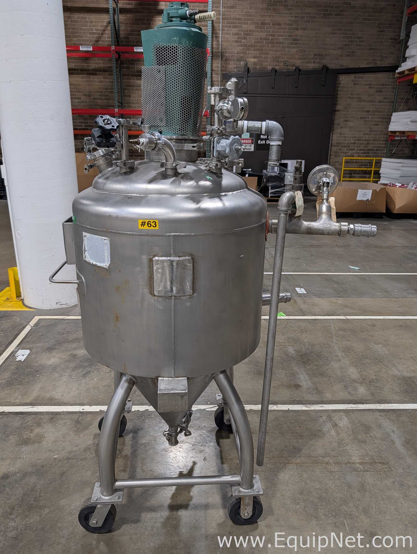 Tanque aço inox Mann Welding 