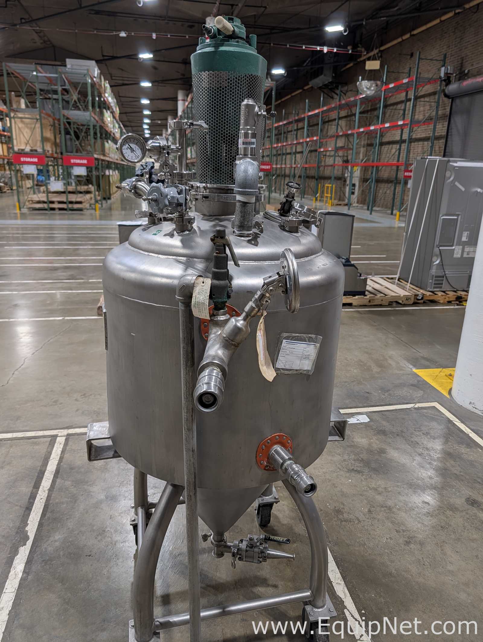 Tanque aço inox Mann Welding 
