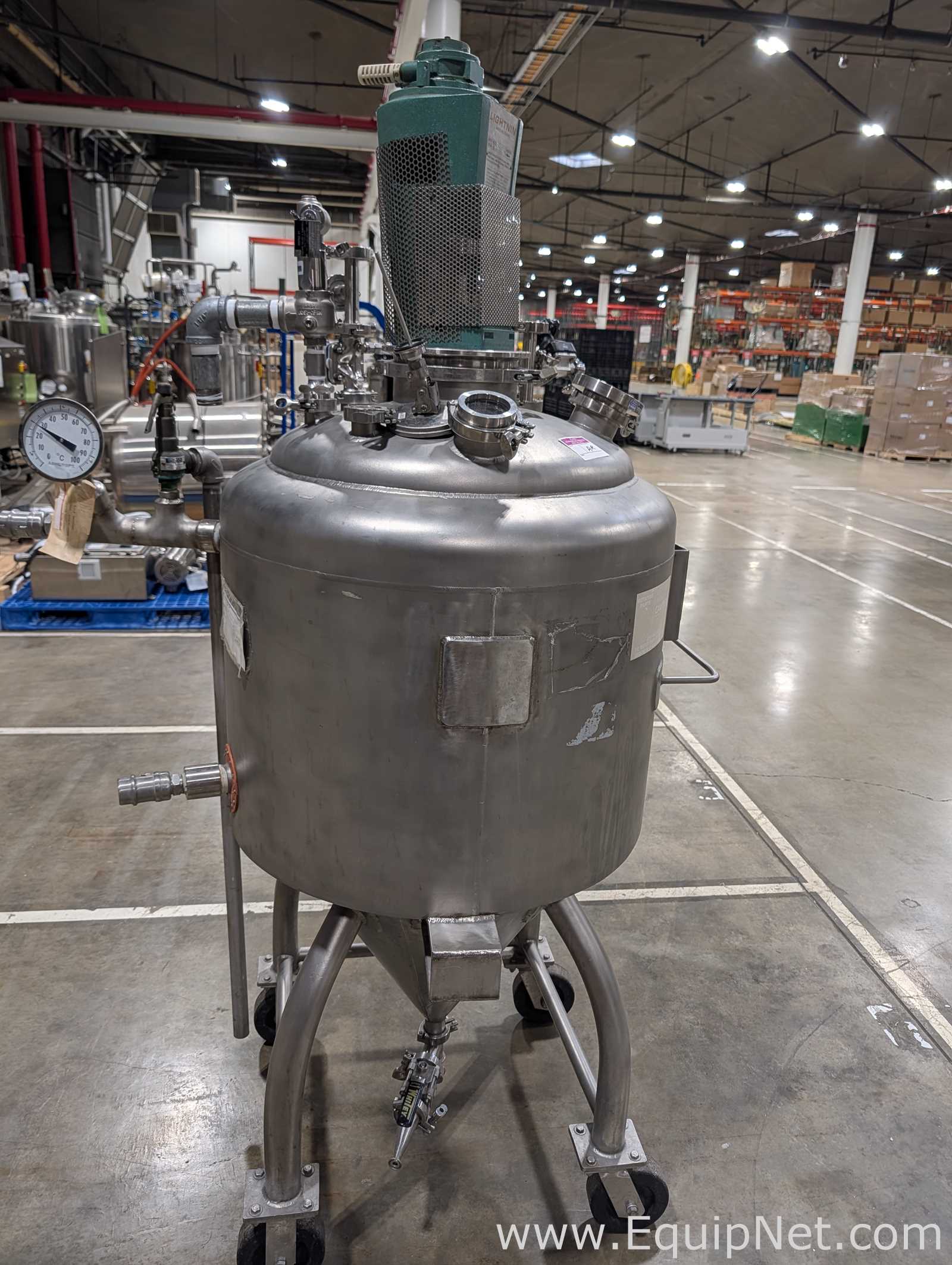 Tanque aço inox Mann Welding 