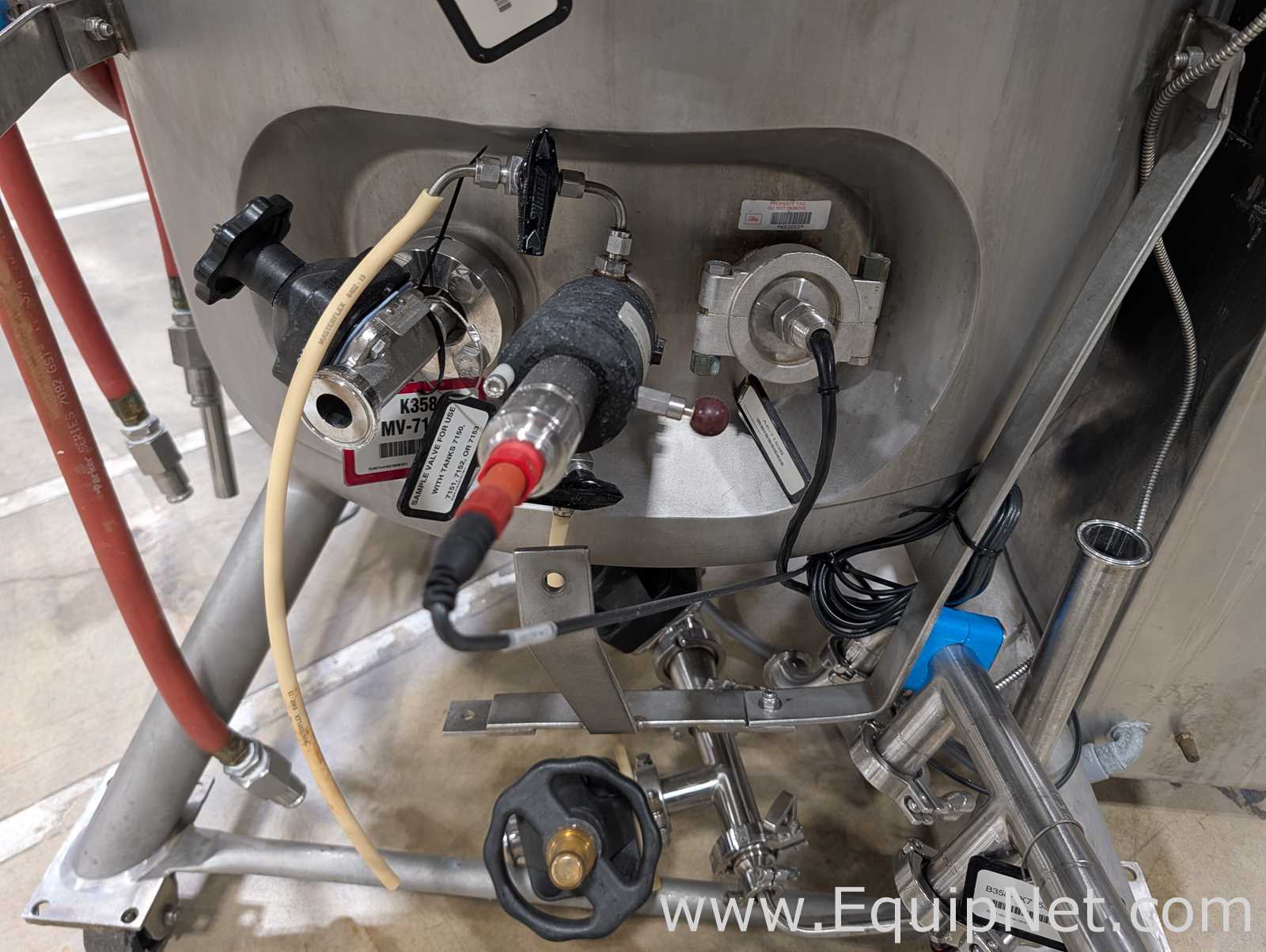 400 L Jacketed Stainless Steel Pressure Vessel