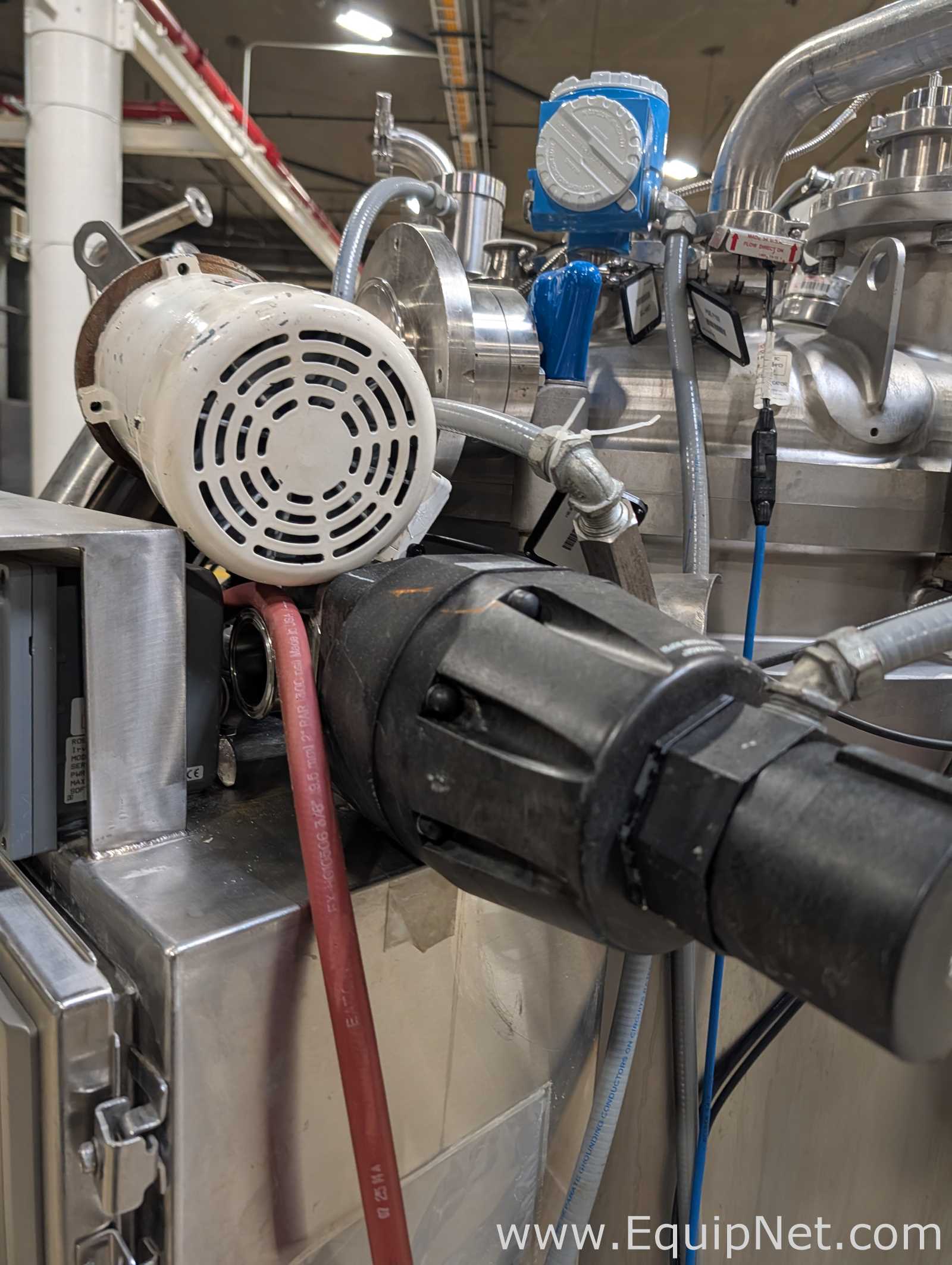 400 L Jacketed Stainless Steel Pressure Vessel